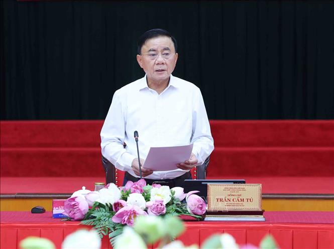 Thường trực Ban Bí thư Trần Cẩm Tú chủ trì Hội nghị giao ban quý II/2026- Ảnh 1.