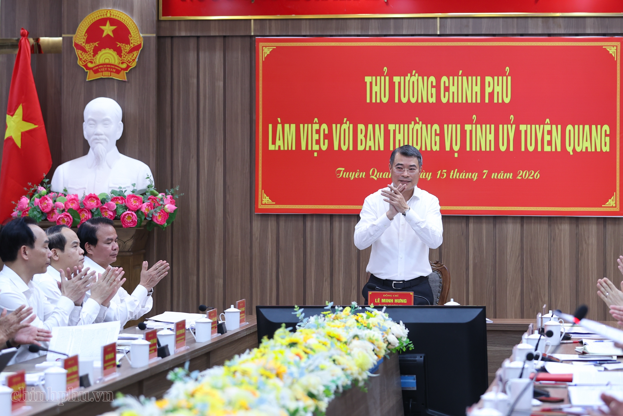 Thủ tướng Lê Minh Hưng: Tuyên Quang phải cố gắng gấp 2 – 3 lần những nơi thuận lợi- Ảnh 1.