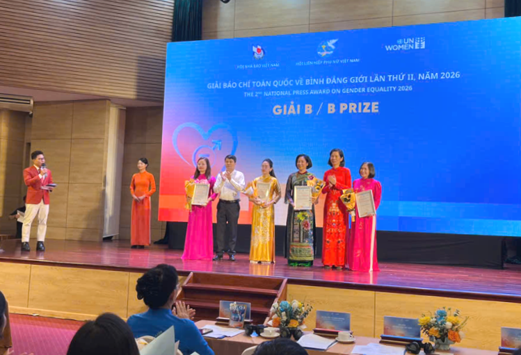 Trao Giải Báo chí toàn quốc về Bình đẳng giới lần thứ II, năm 2026- Ảnh 1.