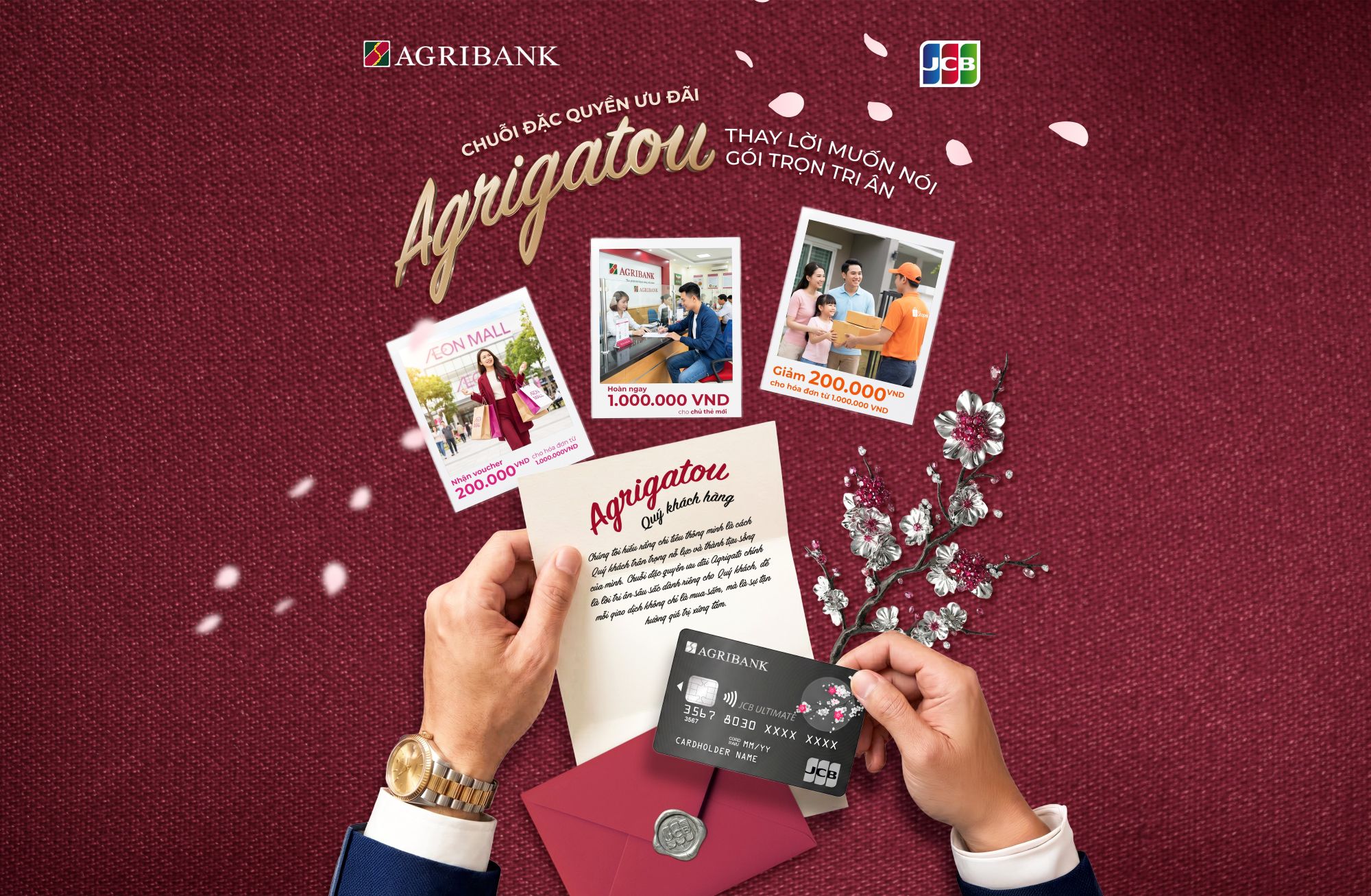 Chủ thẻ Agribank JCB hưởng nhiều ưu đãi từ mua sắm đến thanh toán quốc tế- Ảnh 1.