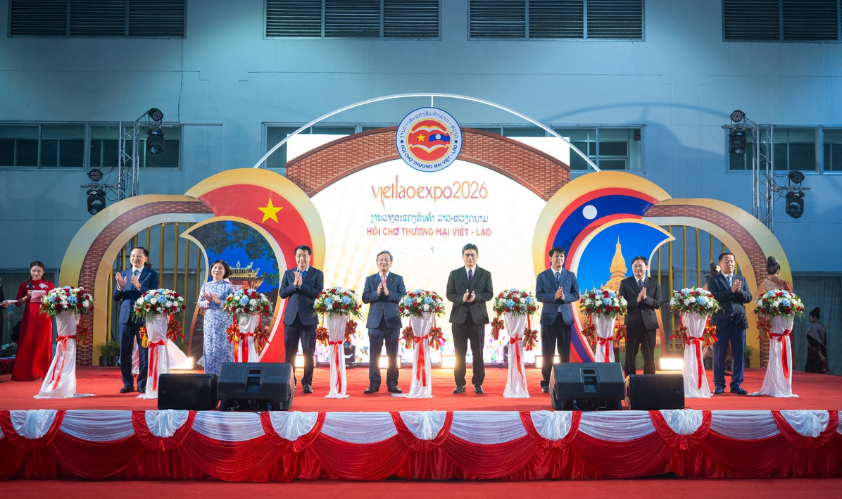 VIETLAO EXPO 2026: Vinachem kết nối thương mại, mở rộng hợp tác- Ảnh 1.