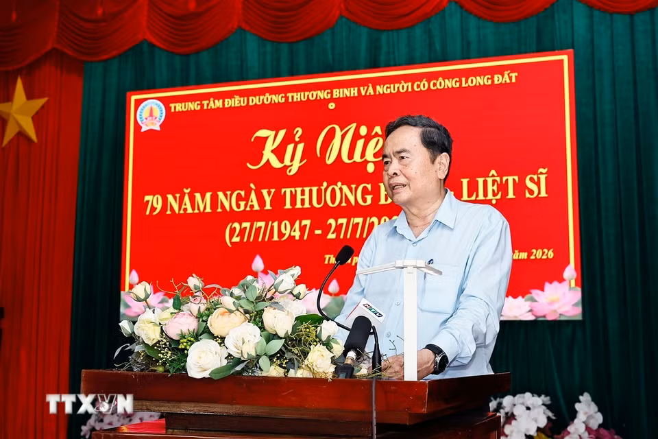 Chủ tịch Quốc hội Trần Thanh Mẫn tri ân người có công tại TPHCM- Ảnh 2.