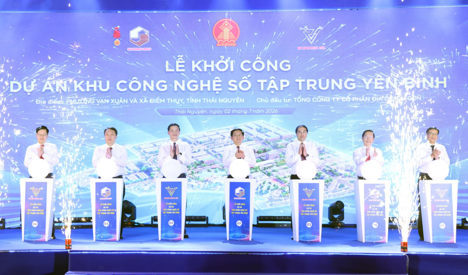Phó Thủ tướng Hồ Quốc Dũng dự khởi công dự án Khu công nghệ số tập trung Yên Bình, Thái Nguyên- Ảnh 2.