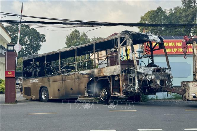 Cục CSGT tổng kiểm tra doanh nghiệp vận tải hành khách- Ảnh 1.