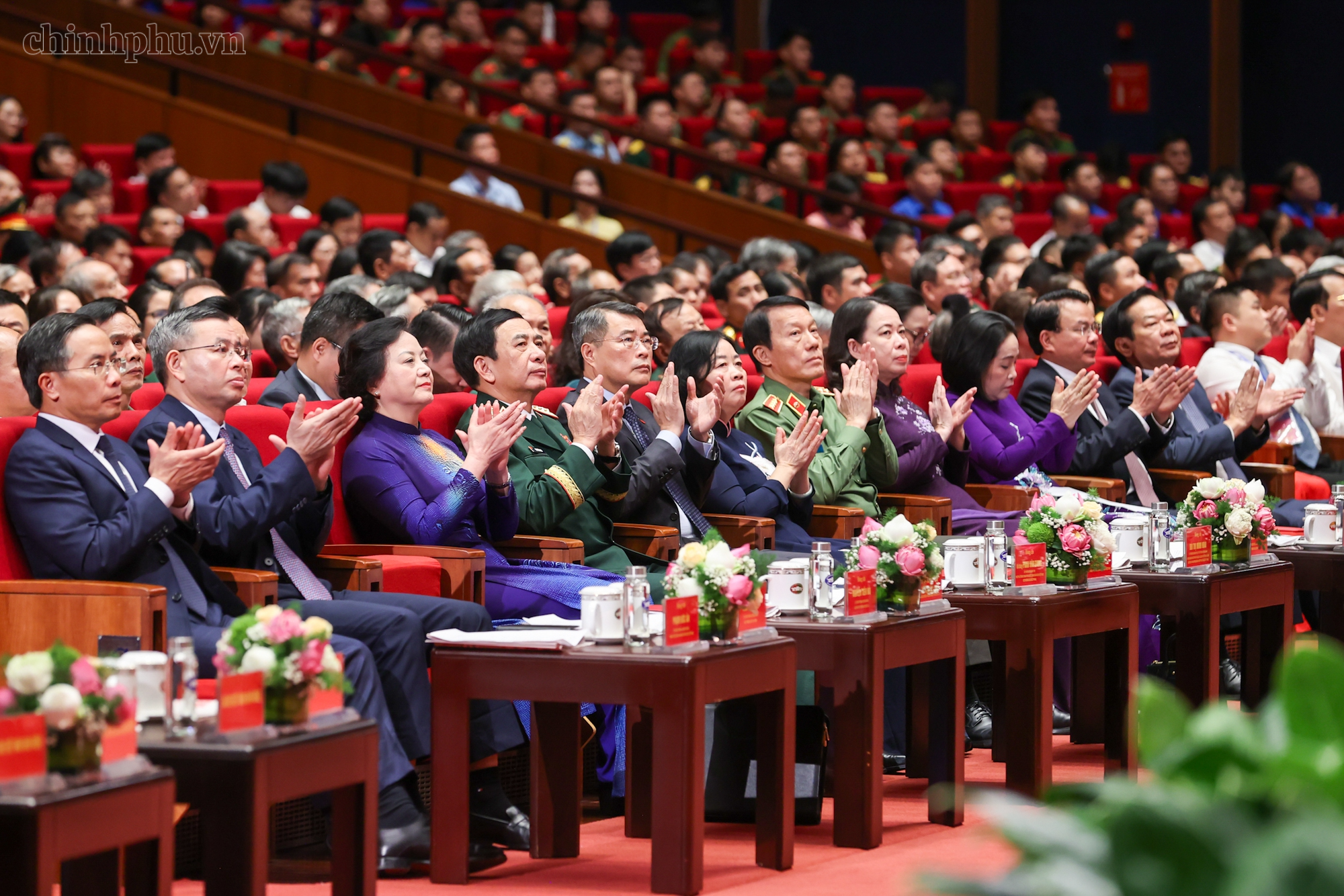 Những hình ảnh xúc động tại Hội nghị tri ân người có công với cách mạng toàn quốc năm 2026- Ảnh 6.