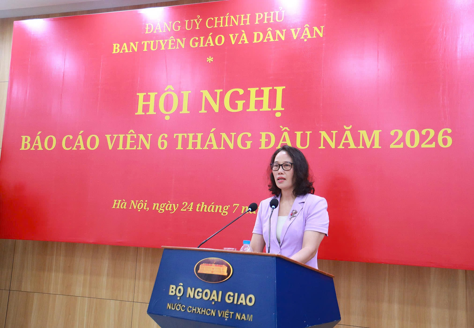 Hội nghị báo cáo viên Đảng ủy Chính phủ 6 tháng đầu năm- Ảnh 3.