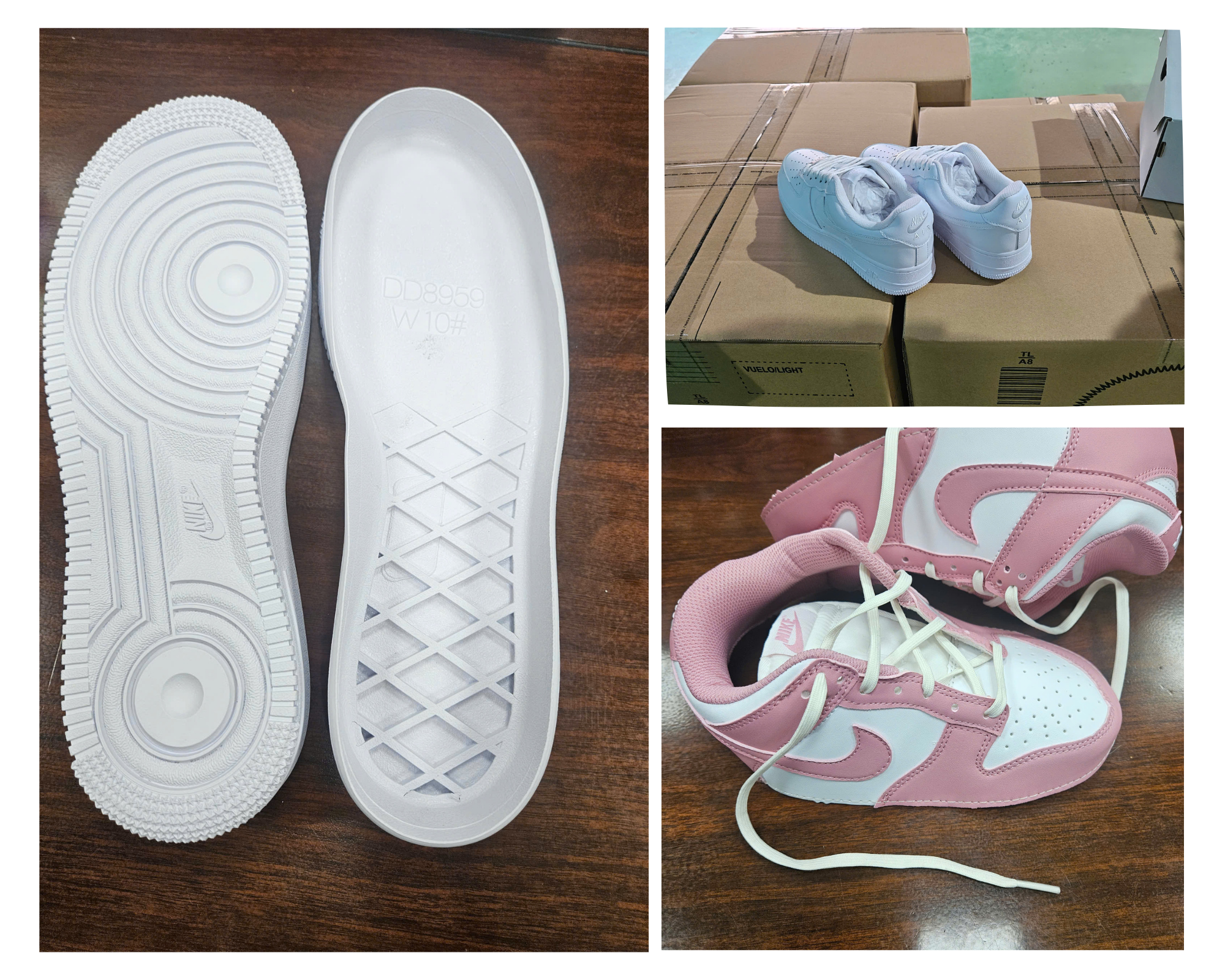 Phát hiện nhà máy sản xuất số lượng lớn giày giả mạo nhãn hiệu Nike xuất khẩu vào Hoa Kỳ- Ảnh 2.