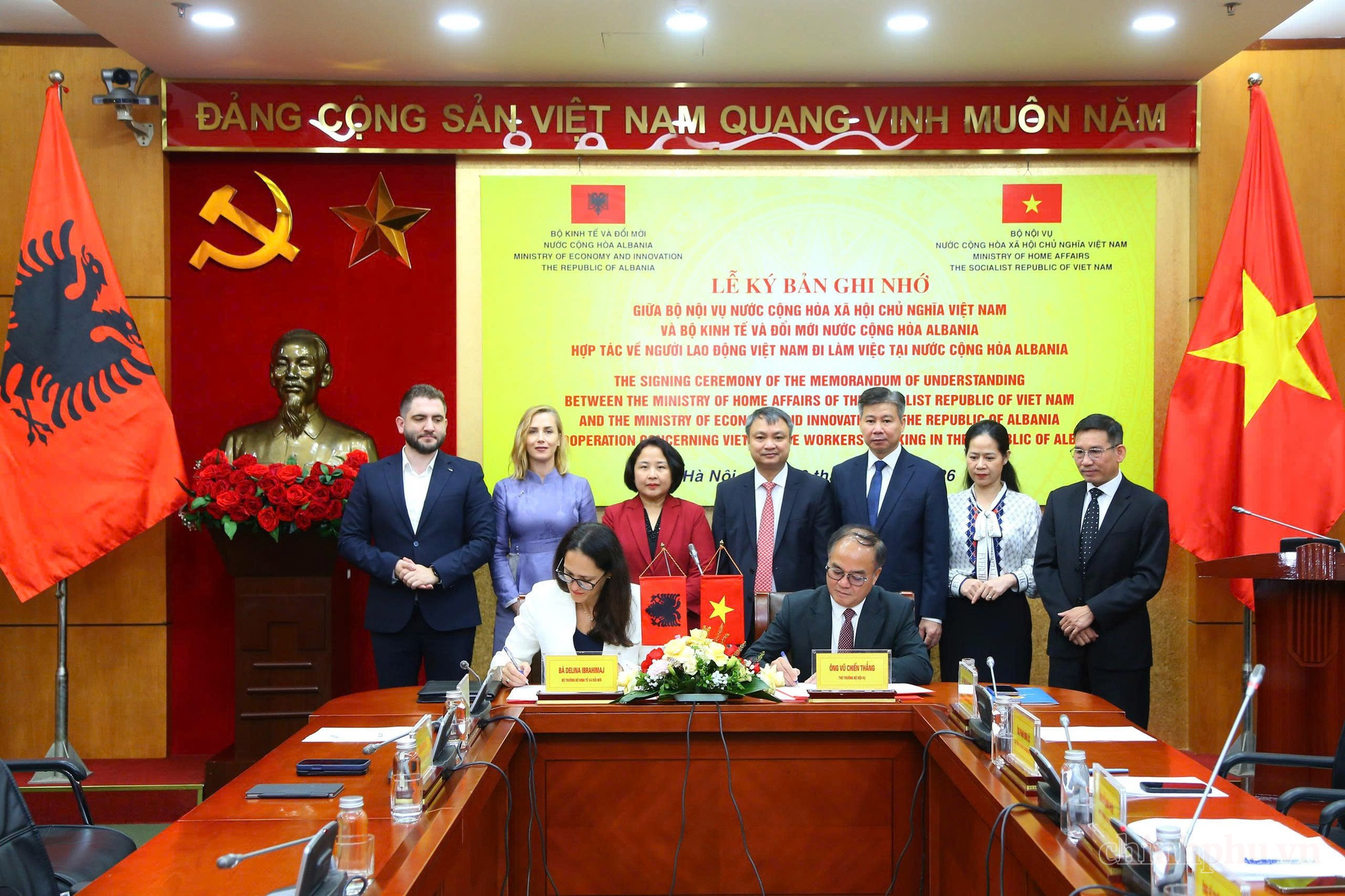 Ký kết hợp tác đưa lao động Việt Nam đi làm việc tại Albania- Ảnh 1.