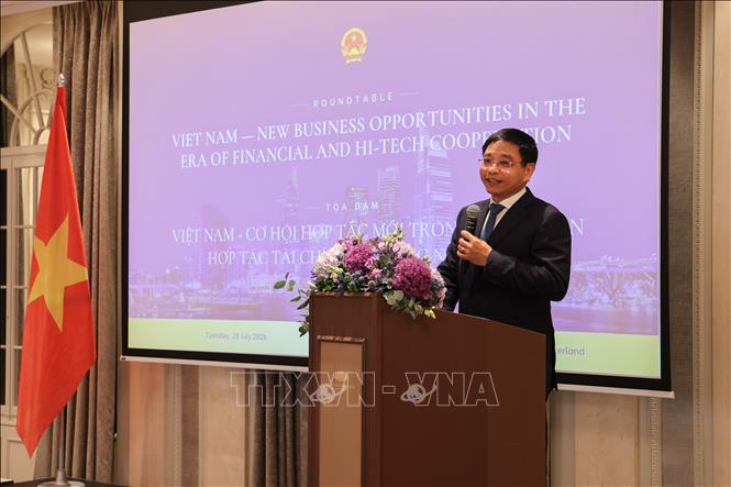 Việt Nam – Thụy Sỹ còn nhiều dư địa mở rộng hợp tác lĩnh vực tài chính, tài sản mã hóa, đổi mới sáng tạo- Ảnh 1.