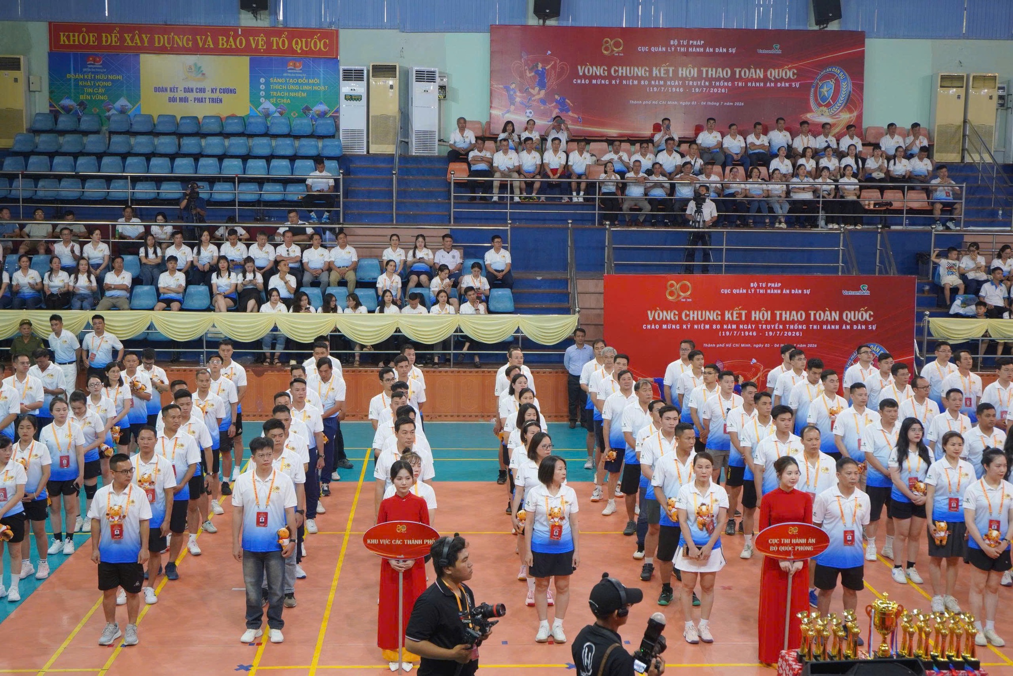 Sôi nổi chung kết Hội thao toàn quốc kỷ niệm 80 năm Ngày truyền thống Thi hành án dân sự- Ảnh 4.