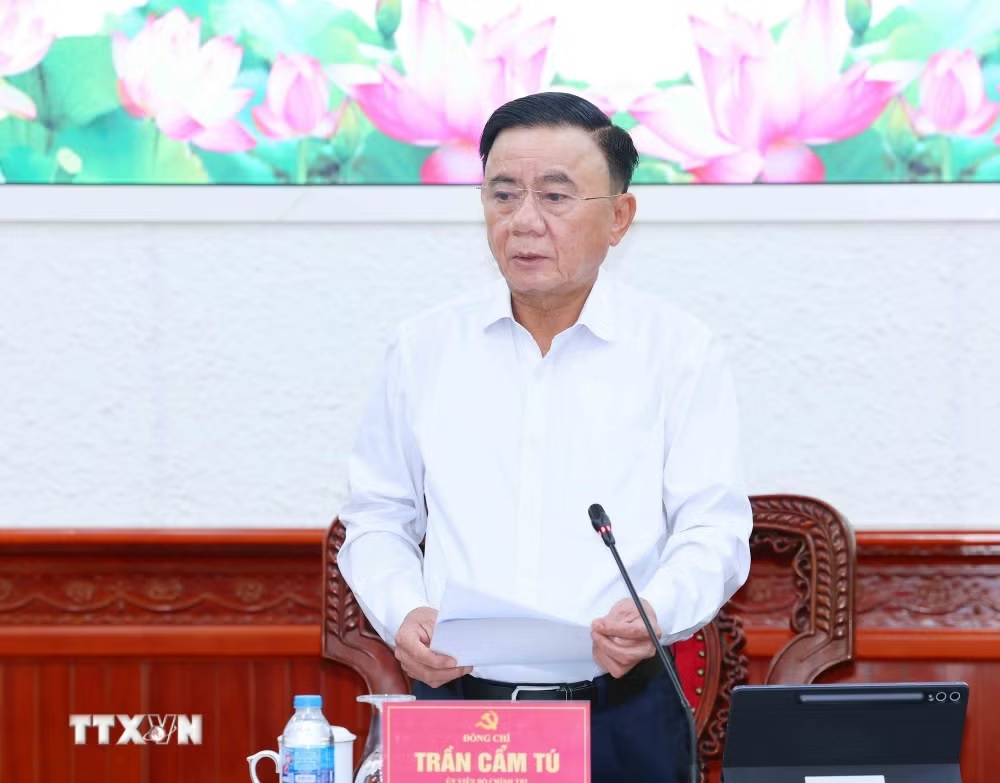 Thường trực Ban Bí thư Trần Cẩm Tú: Sớm hình thành nền tư pháp số hiện đại, đồng bộ- Ảnh 1.