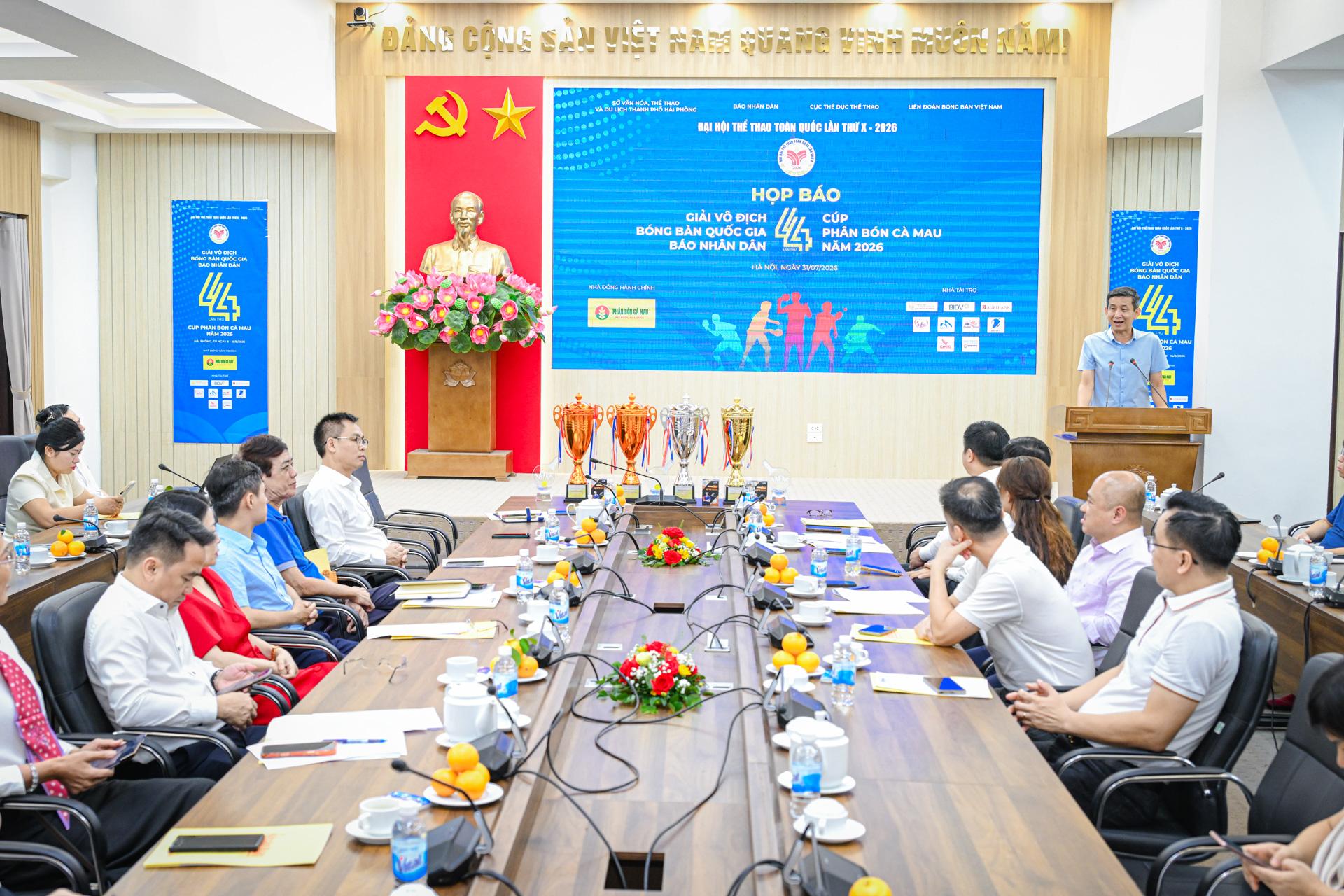 Gần 140 vận động viên tranh tài tại Giải vô địch bóng bàn quốc gia Báo Nhân Dân- Ảnh 1.