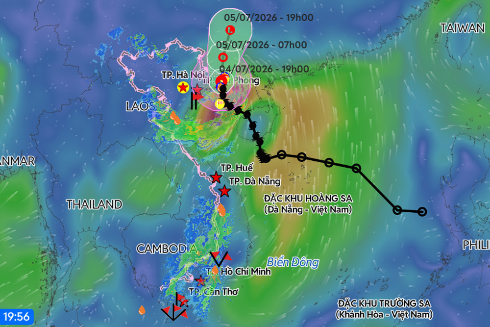 Bão số 1 suy yếu trong 12 giờ tới, hoàn lưu gây mưa lớn từ Thanh Hóa đến Hà Tĩnh- Ảnh 1.