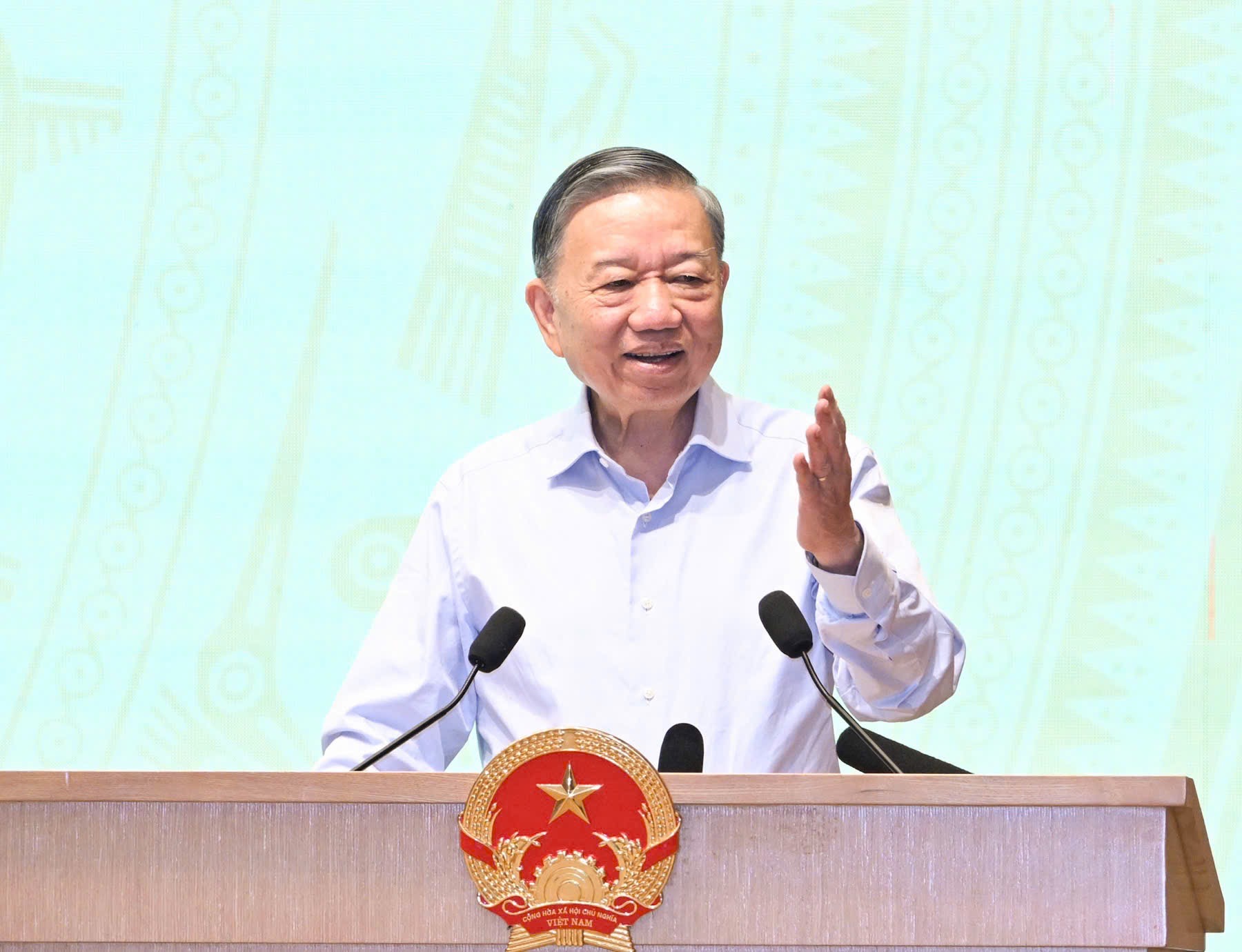 Toàn văn phát biểu chỉ đạo của Tổng Bí thư, Chủ tịch nước Tô Lâm tại phiên họp Chính phủ thường kỳ tháng 6/2026 và Hội nghị trực tuyến Chính phủ với các địa phương- Ảnh 1.