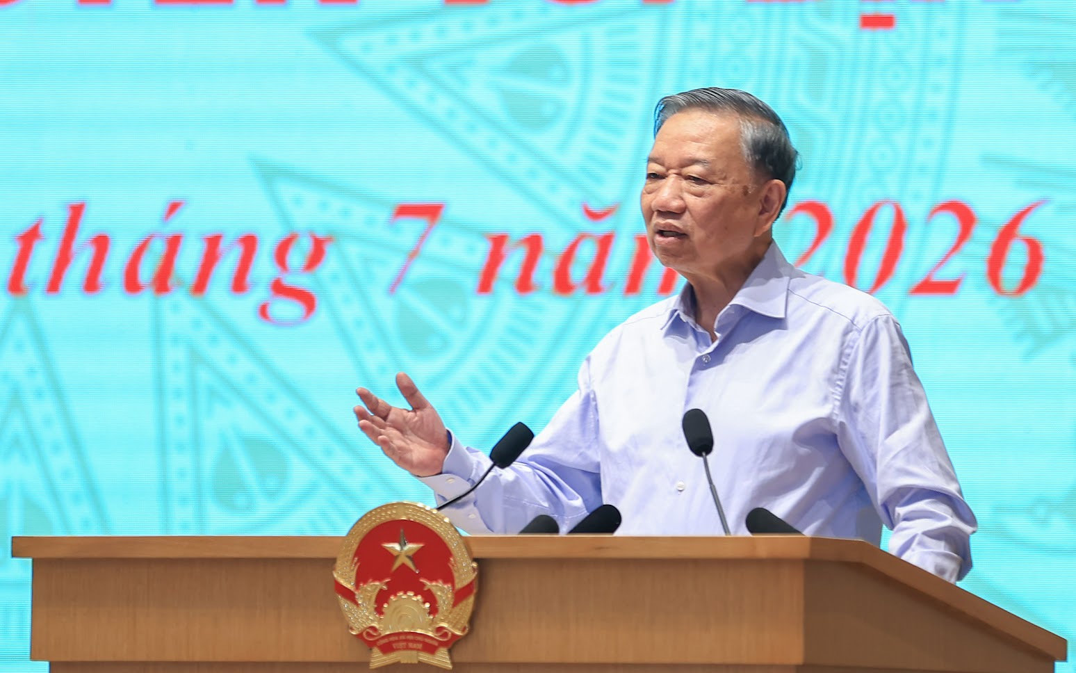Toàn văn phát biểu chỉ đạo của Tổng Bí thư, Chủ tịch nước Tô Lâm tại phiên họp Chính phủ thường kỳ tháng 6/2026 và Hội nghị trực tuyến Chính phủ với các địa phương