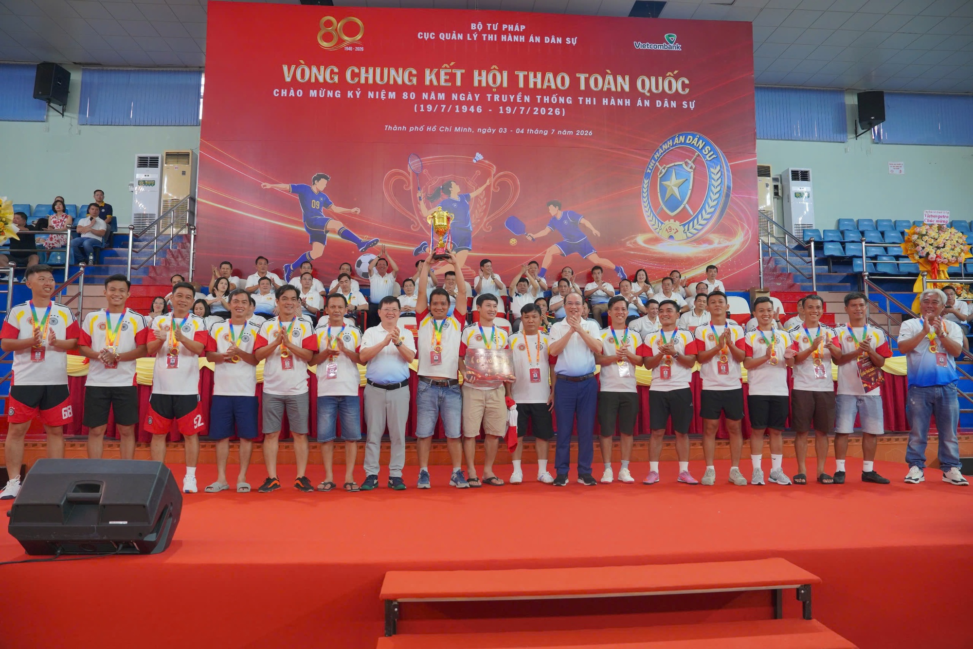 Bế mạc Vòng chung kết Hội thao kỷ niệm 80 năm Ngày truyền thống Thi hành án dân sự- Ảnh 1.