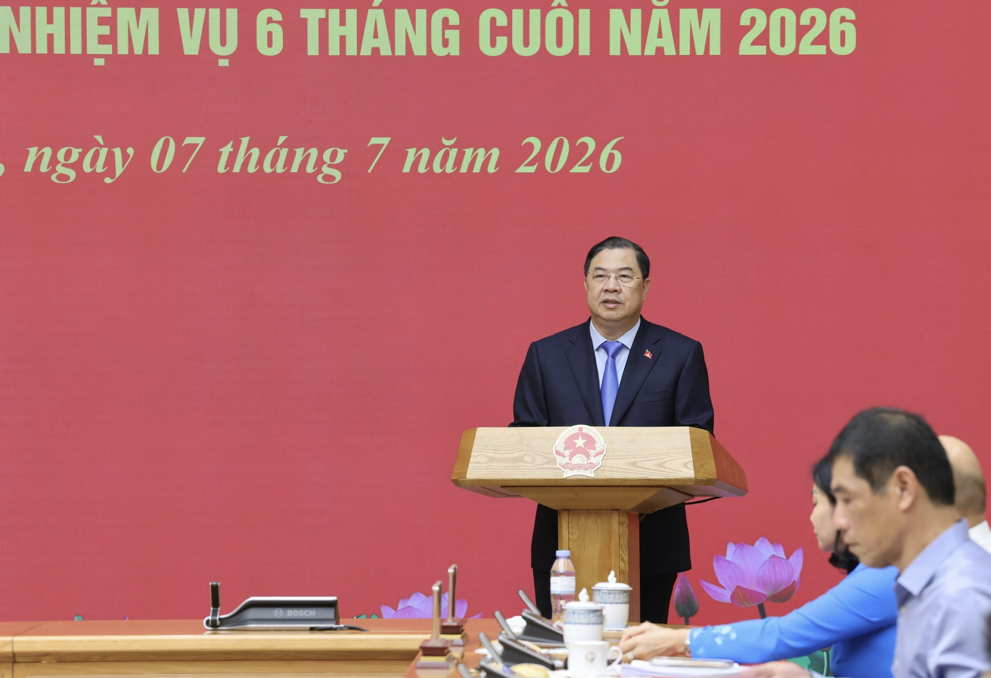 Phó Thủ tướng Thường trực Phạm Gia Túc dự công bố quyết định thành lập cơ quan Đảng ủy Chính phủ- Ảnh 1.