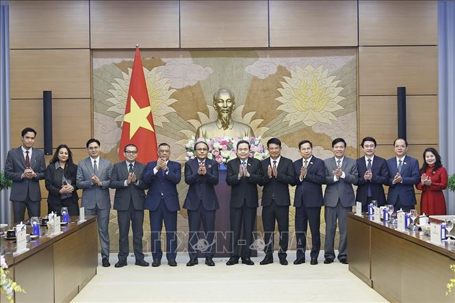 Chủ tịch Quốc hội Trần Thanh Mẫn tiếp Đoàn đại biểu cơ quan Tổng Chưởng lý Malaysia- Ảnh 3.