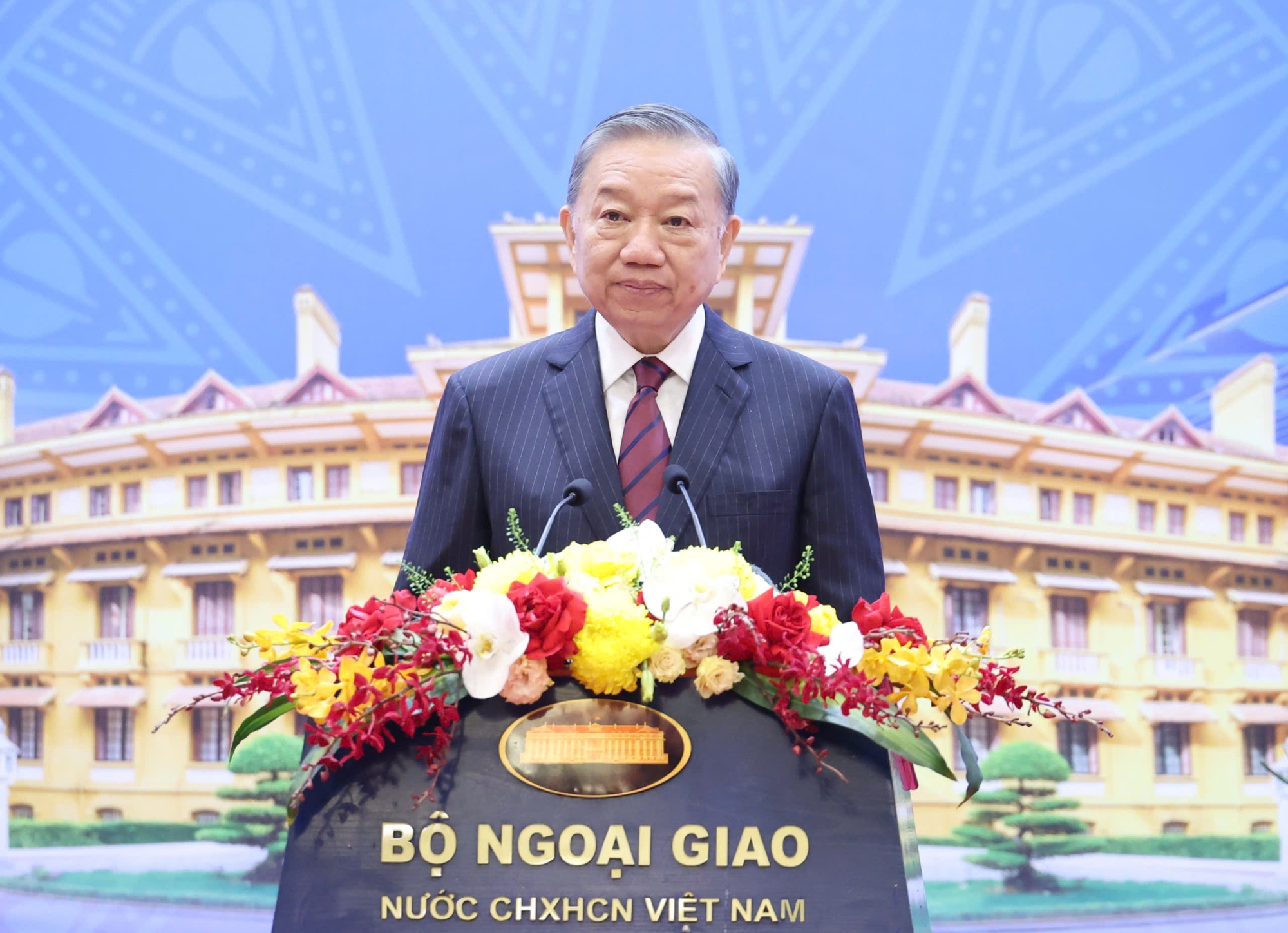 Tổng Bí thư, Chủ tịch nước Tô Lâm: Ngoại giao khoa học công nghệ phải trở thành nhiệm vụ thường xuyên- Ảnh 1.