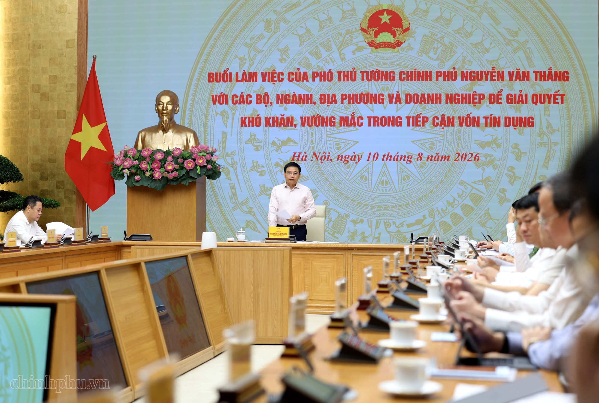 Phó Thủ tướng Nguyễn Văn Thắng: Không để doanh nghiệp có dự án tốt mà không tiếp cận được vốn- Ảnh 8.