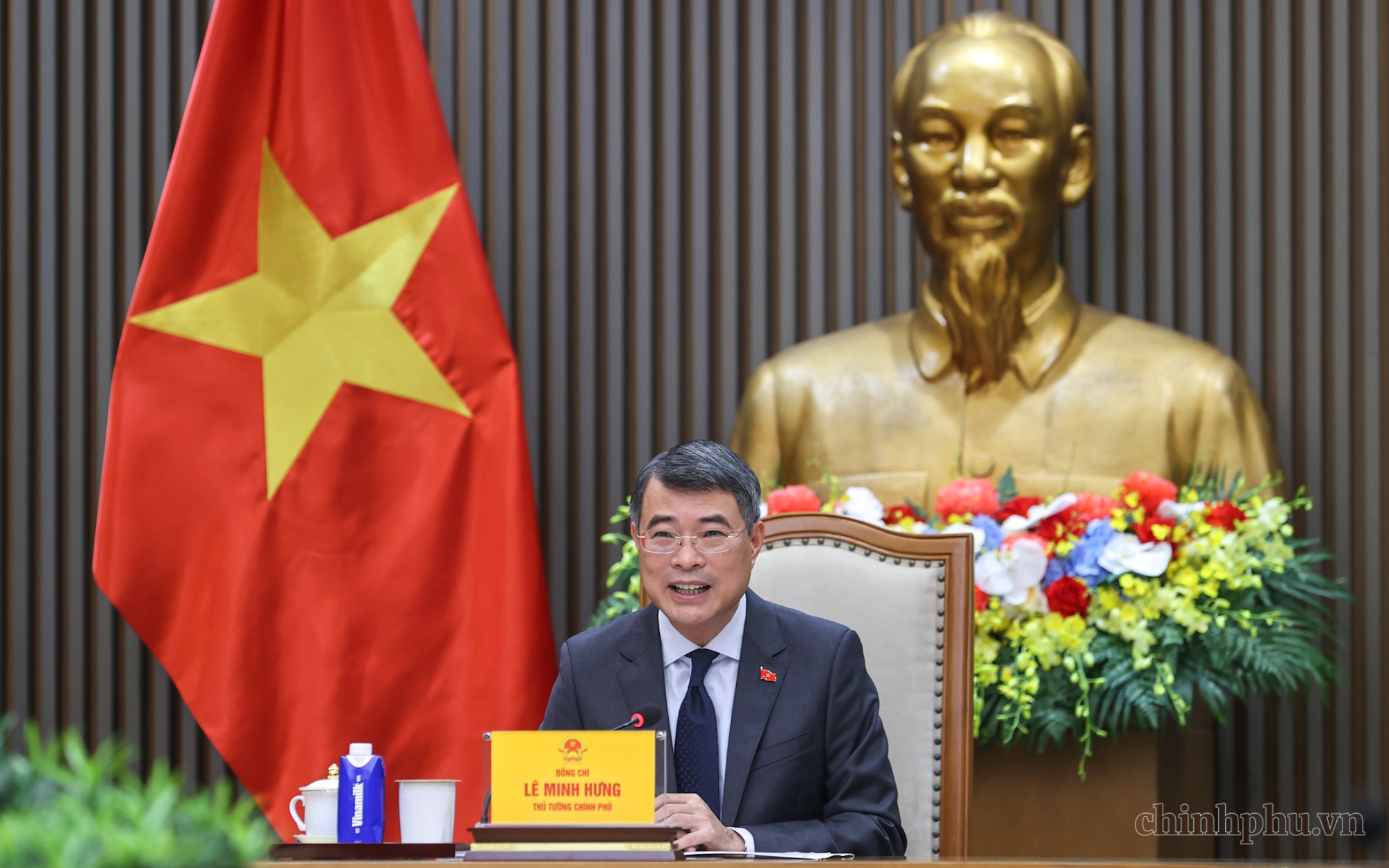 Thủ tướng Lê Minh Hưng điện đàm với Thủ tướng Hà Lan