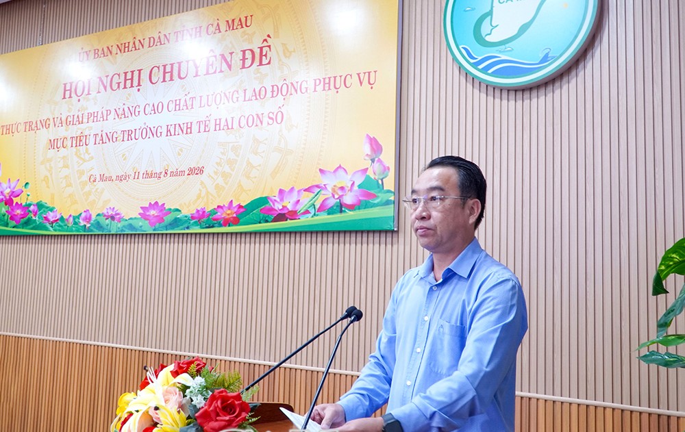 Cà Mau: Không thể tăng trưởng bằng lao động giá rẻ- Ảnh 1.