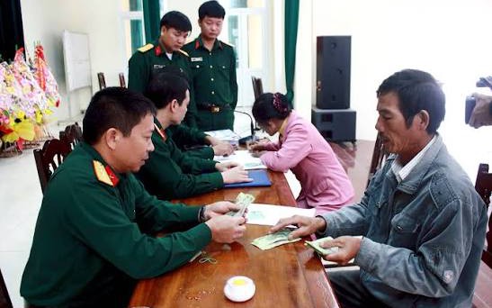 Trợ cấp một lần theo Quyết định 62 được xác định theo mốc cố định