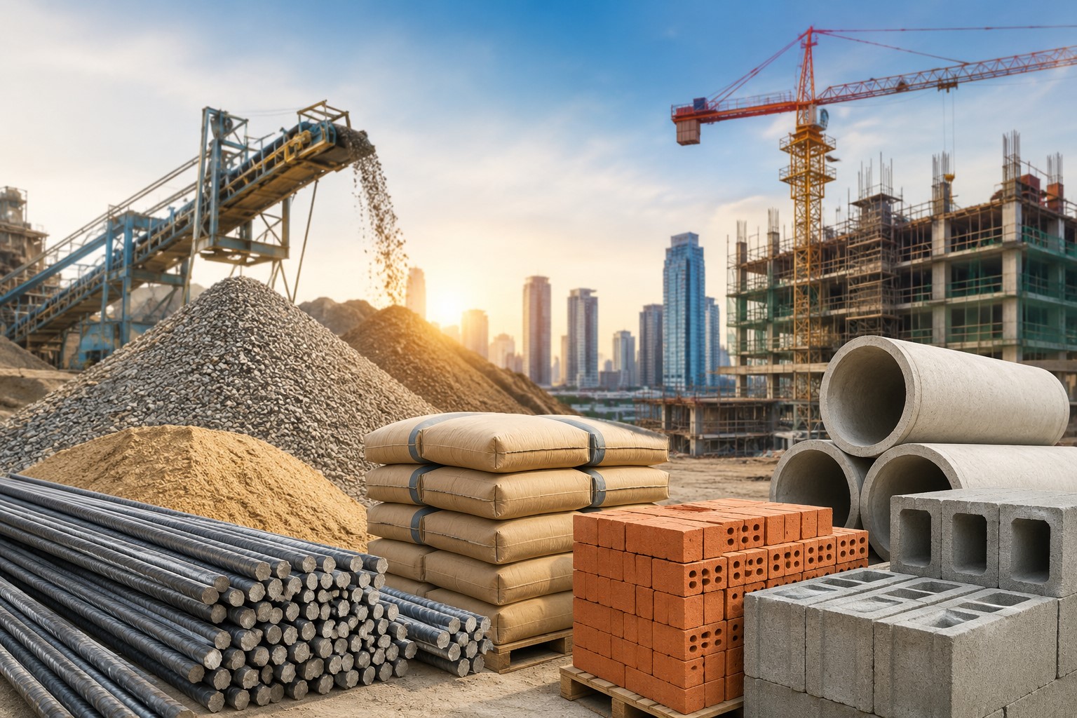 Xây dựng Cơ sở dữ liệu quốc gia và cơ chế điều phối nguồn vật liệu xây dựng- Ảnh 1.