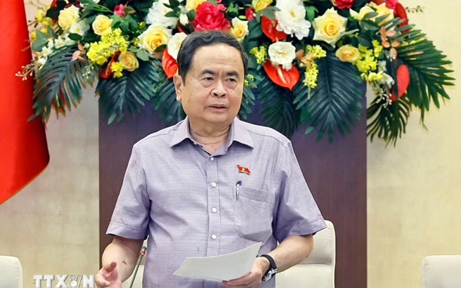 Chủ tịch Quốc hội Trần Thanh Mẫn: Xây dựng luật để mở đường cho phát triển