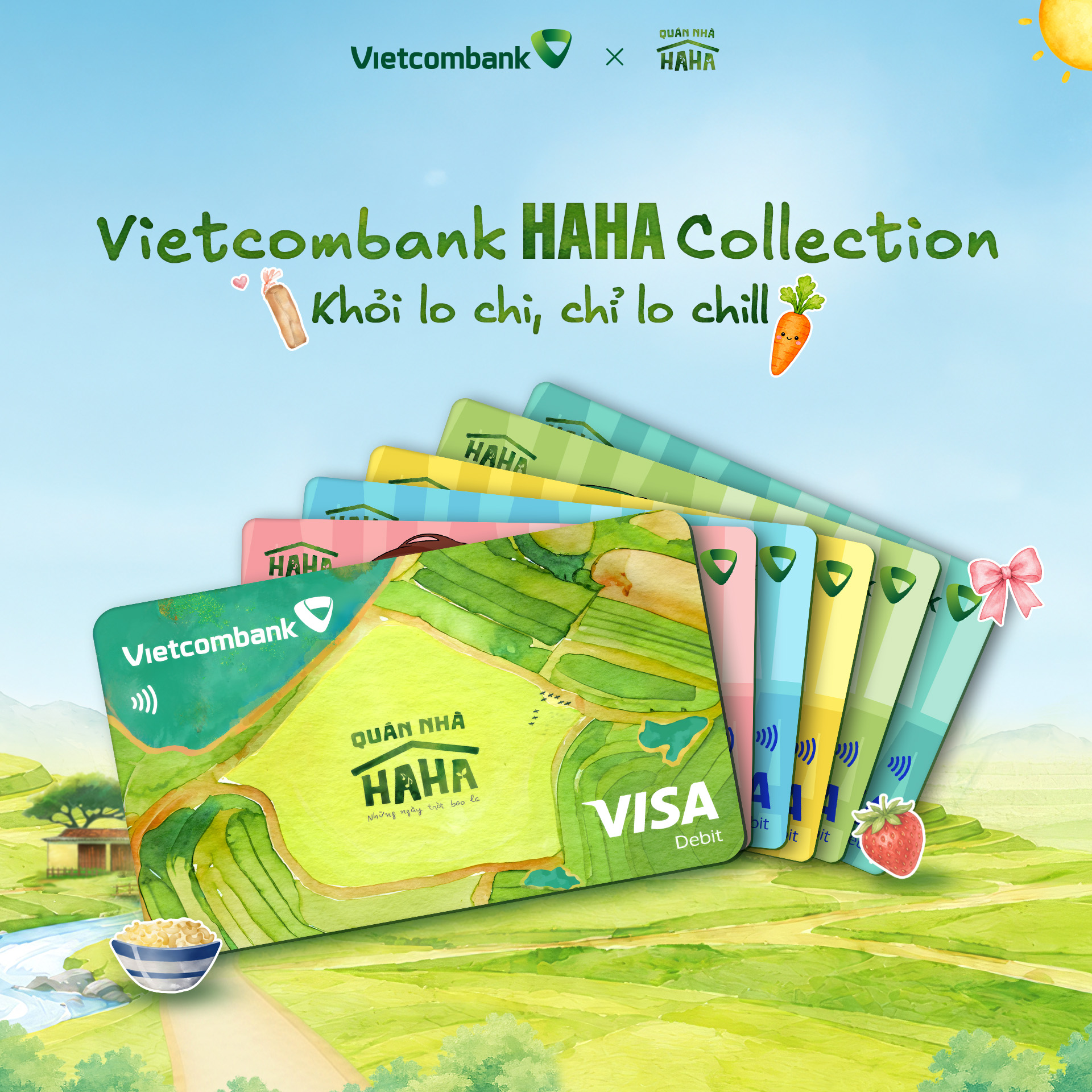 Mở thẻ Vietcombank Haha Collection, khách hàng có cơ hội trải nghiệm đặc biệt- Ảnh 1.