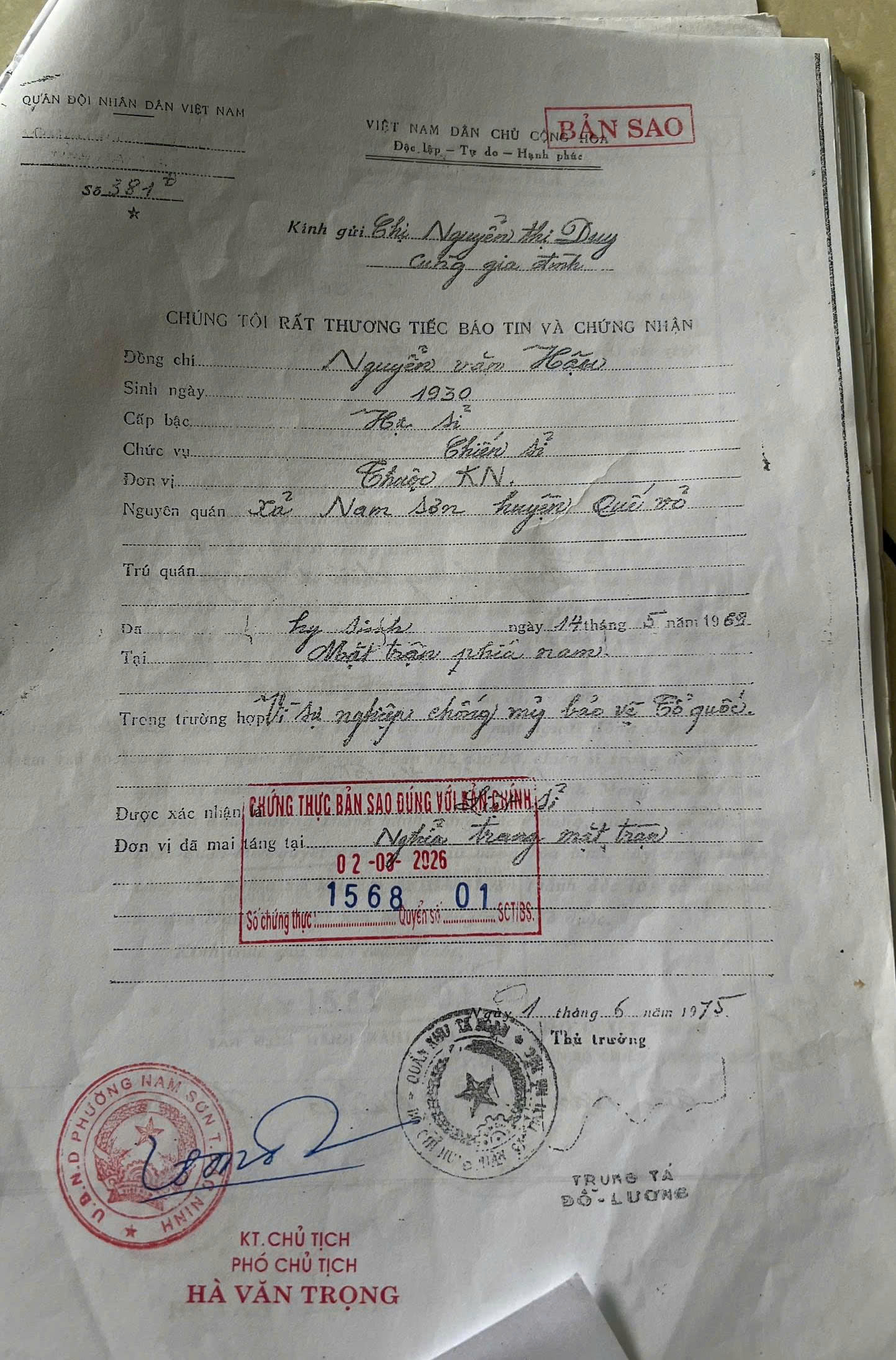 Từ bức ảnh trong phần mộ, hé mở danh tính liệt sĩ quê ở Bắc Ninh- Ảnh 4.