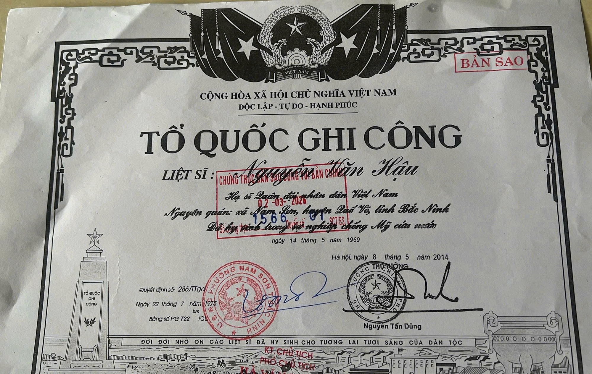 Từ bức ảnh trong phần mộ, hé mở danh tính liệt sĩ quê ở Bắc Ninh- Ảnh 5.