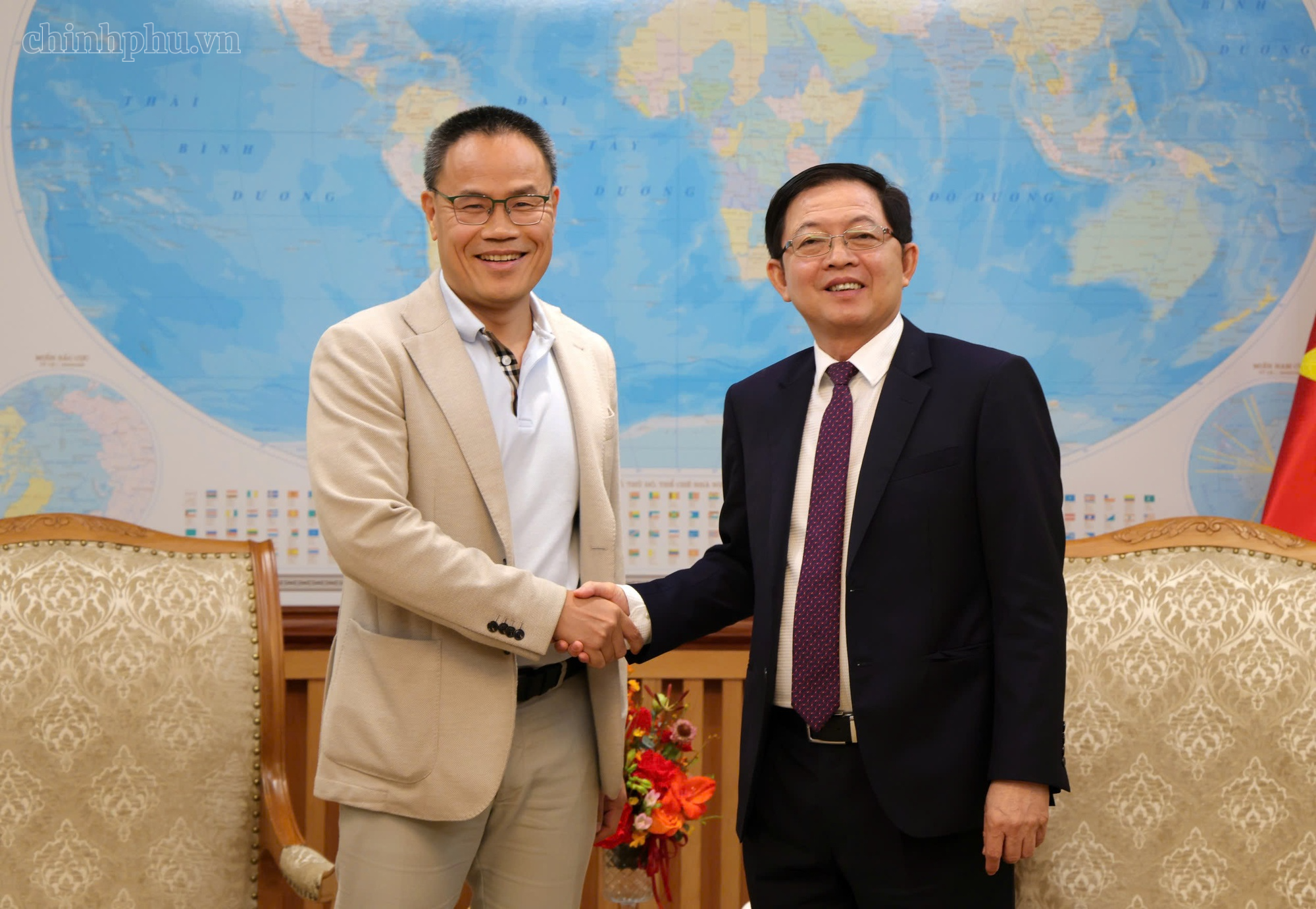 Phó Thủ tướng Hồ Quốc Dũng tiếp chuyên gia AI người Việt tại Pháp- Ảnh 1.