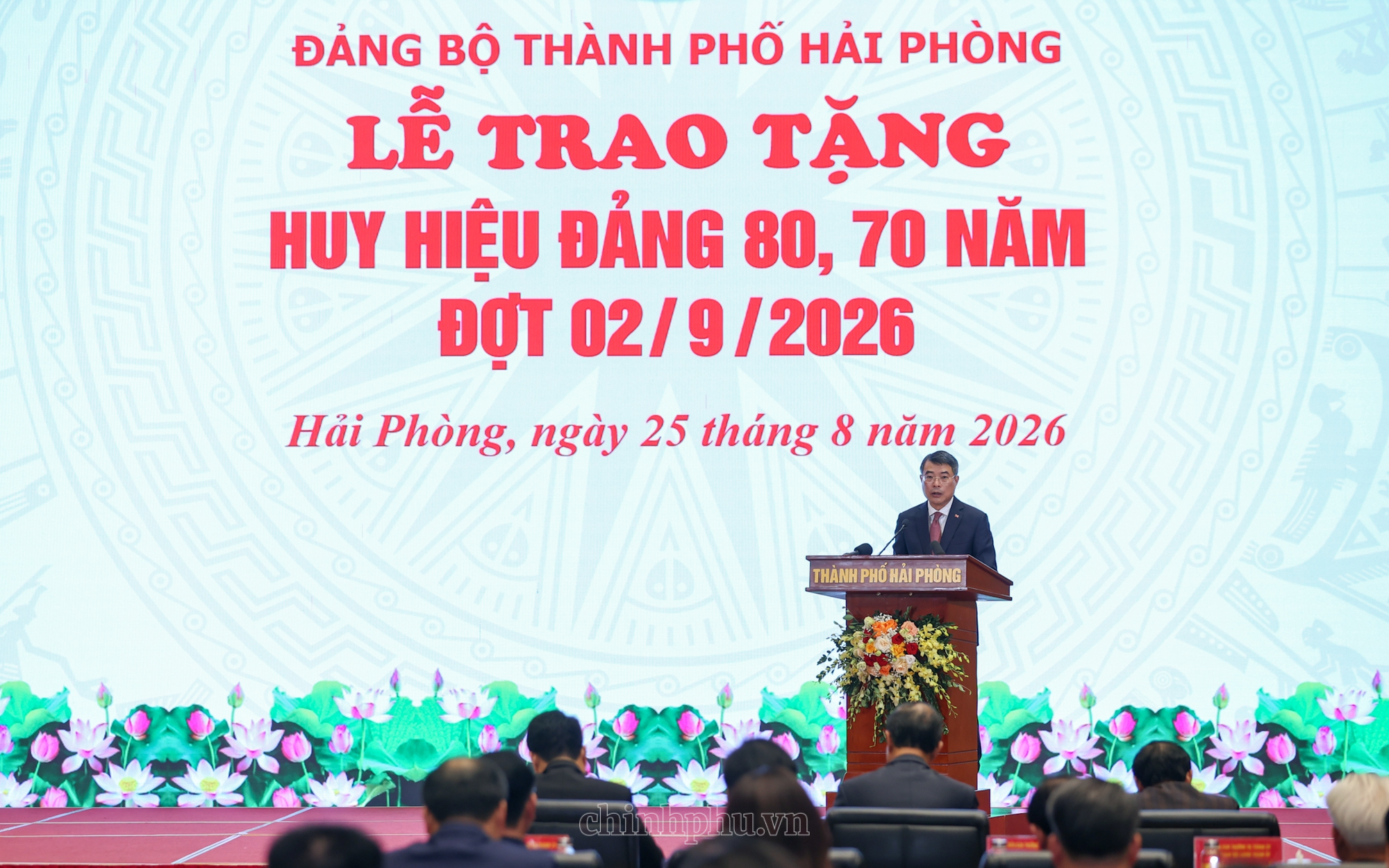 Thủ tướng Lê Minh Hưng: Đảng đã lớn lên từ Nhân dân, vì Nhân dân mà chiến đấu, hy sinh, vì Nhân dân mà đổi mới và phát triển*