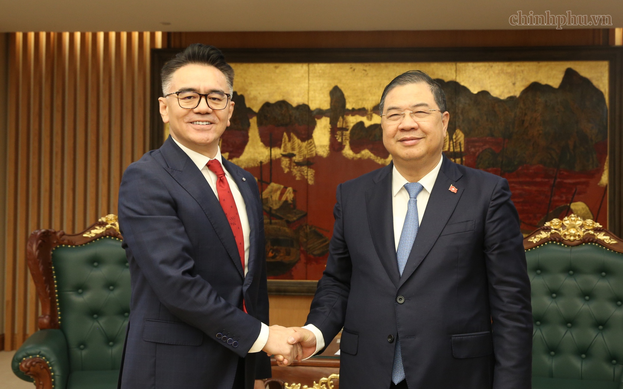 Phó Thủ tướng Thường trực Phạm Gia Túc tiếp lãnh đạo 2 Tập đoàn lớn của Trung Quốc