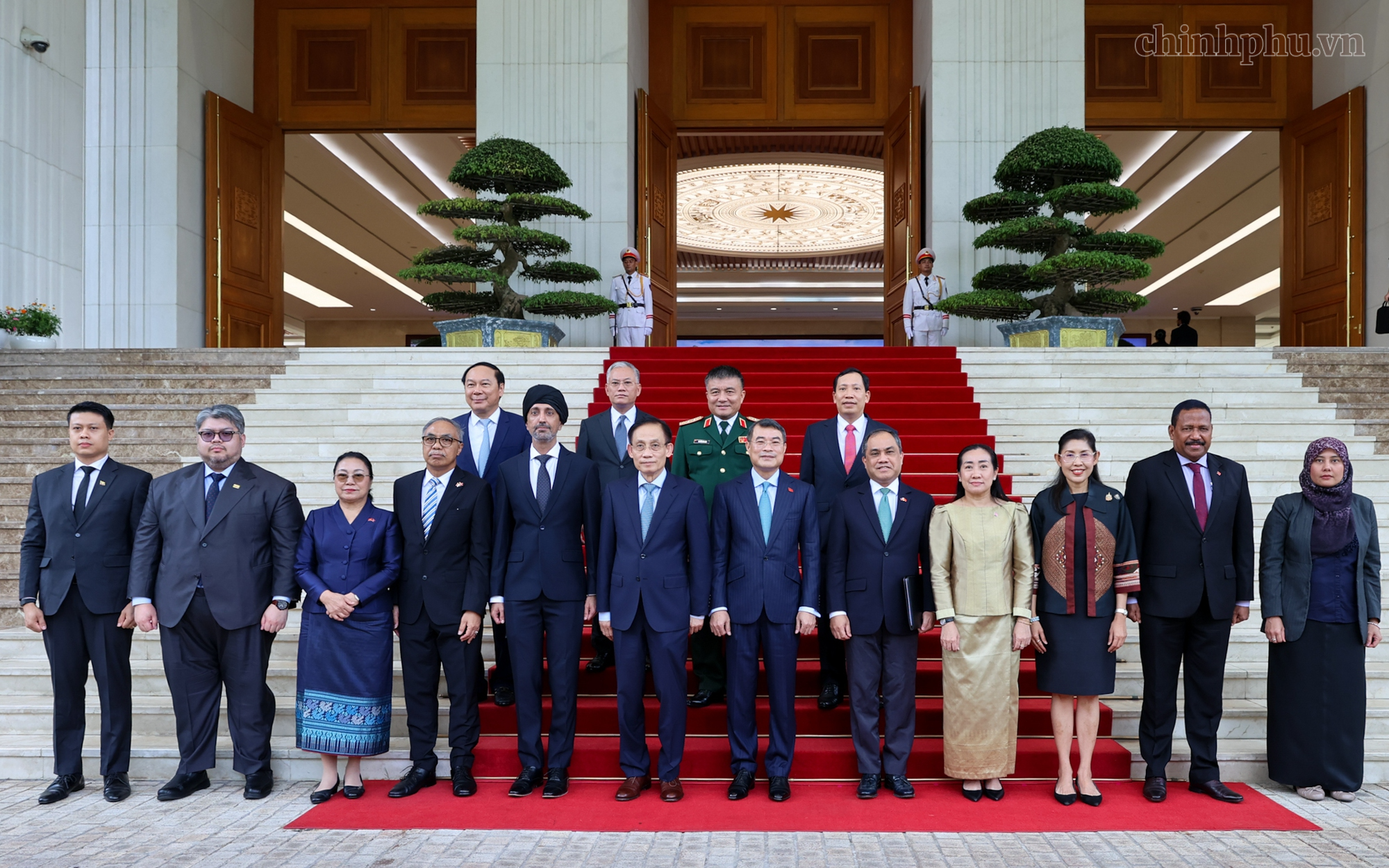 Thủ tướng Lê Minh Hưng tiếp Đại sứ, Đại biện các nước ASEAN