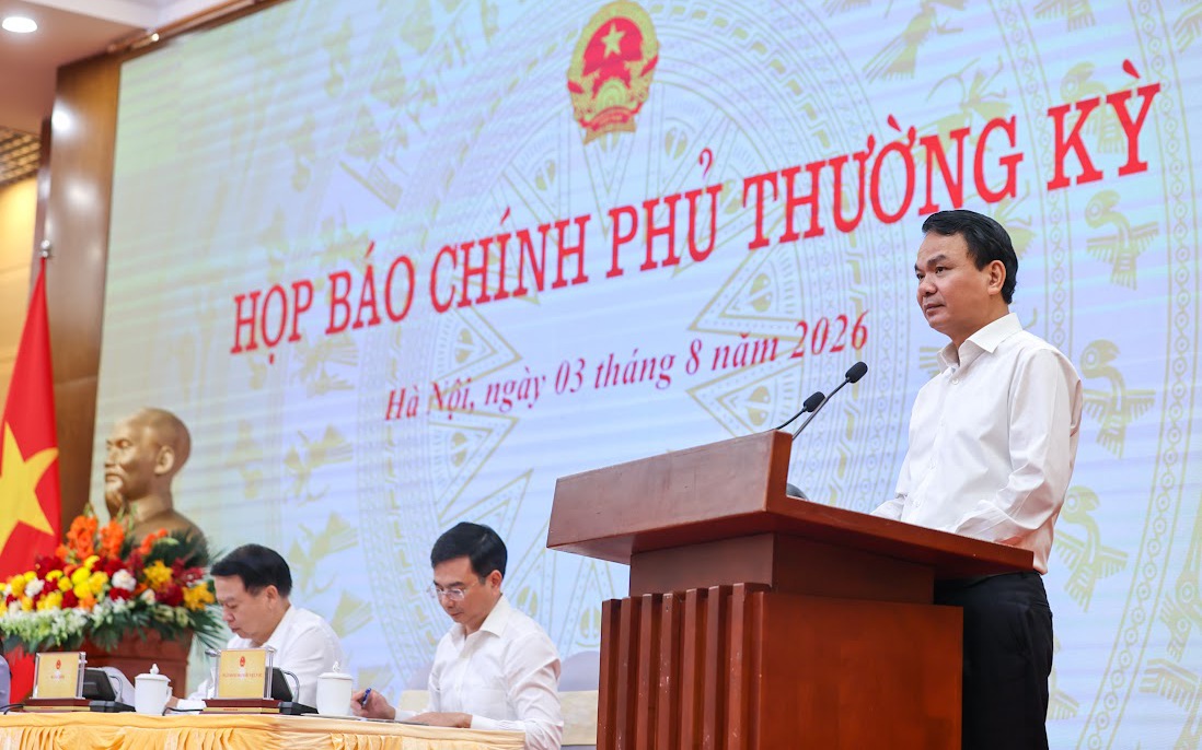 Họp báo Chính phủ thường kỳ tháng 7/2026: Các vấn đề gắn với phát triển kinh tế được quan tâm