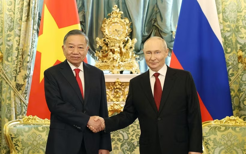 Tổng Bí thư, Chủ tịch nước Tô Lâm hội đàm với Tổng thống Nga Vladimir Putin