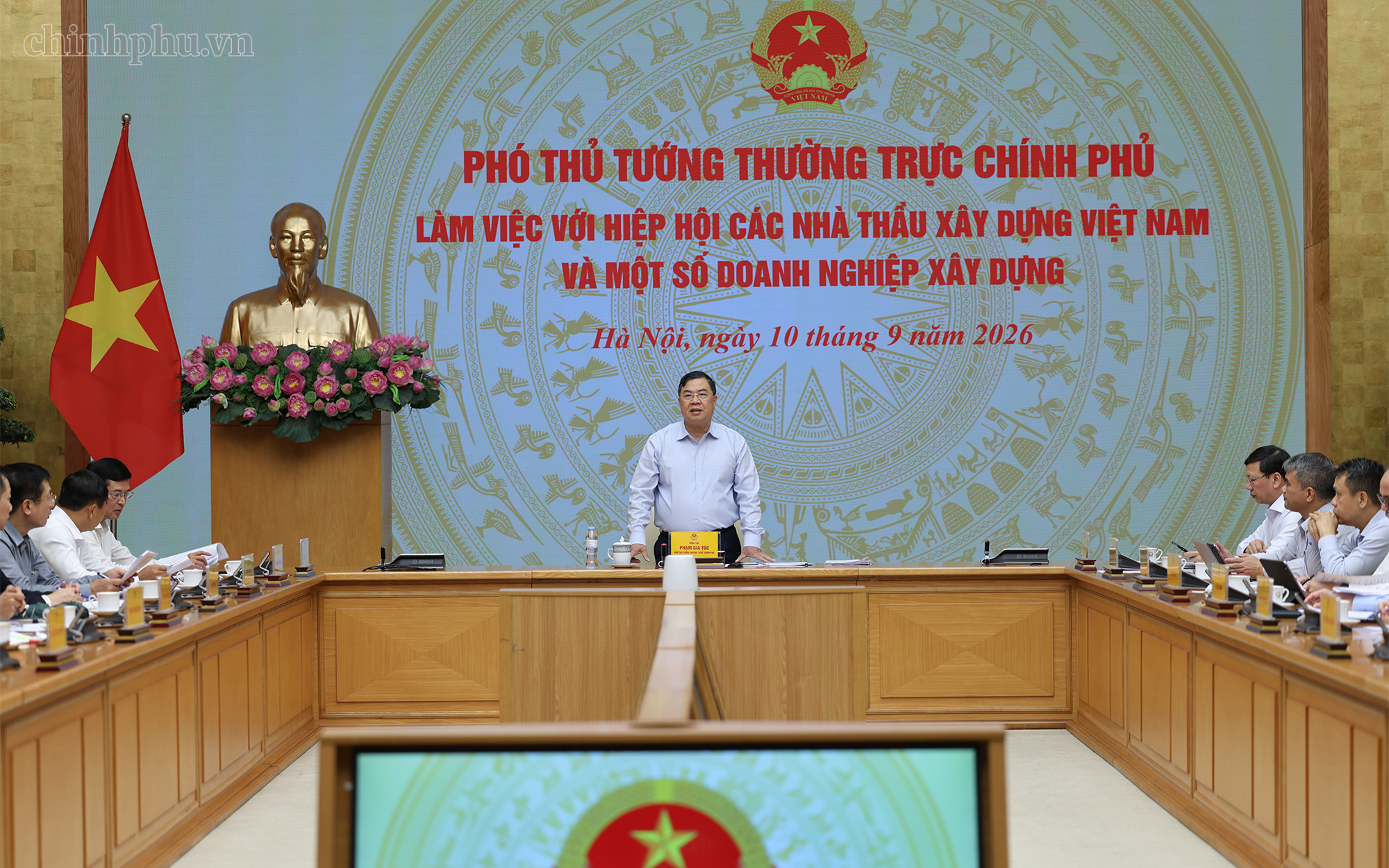 Phó Thủ tướng Thường trực Phạm Gia Túc yêu cầu xử lý thực chất các kiến nghị của doanh nghiệp xây dựng- Ảnh 12.