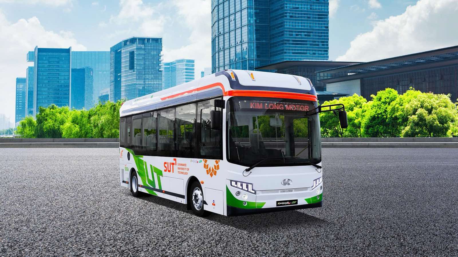 Xuất khẩu lô xe city buýt thuần điện EV KIM LONG sang Thái Lan- Ảnh 4.