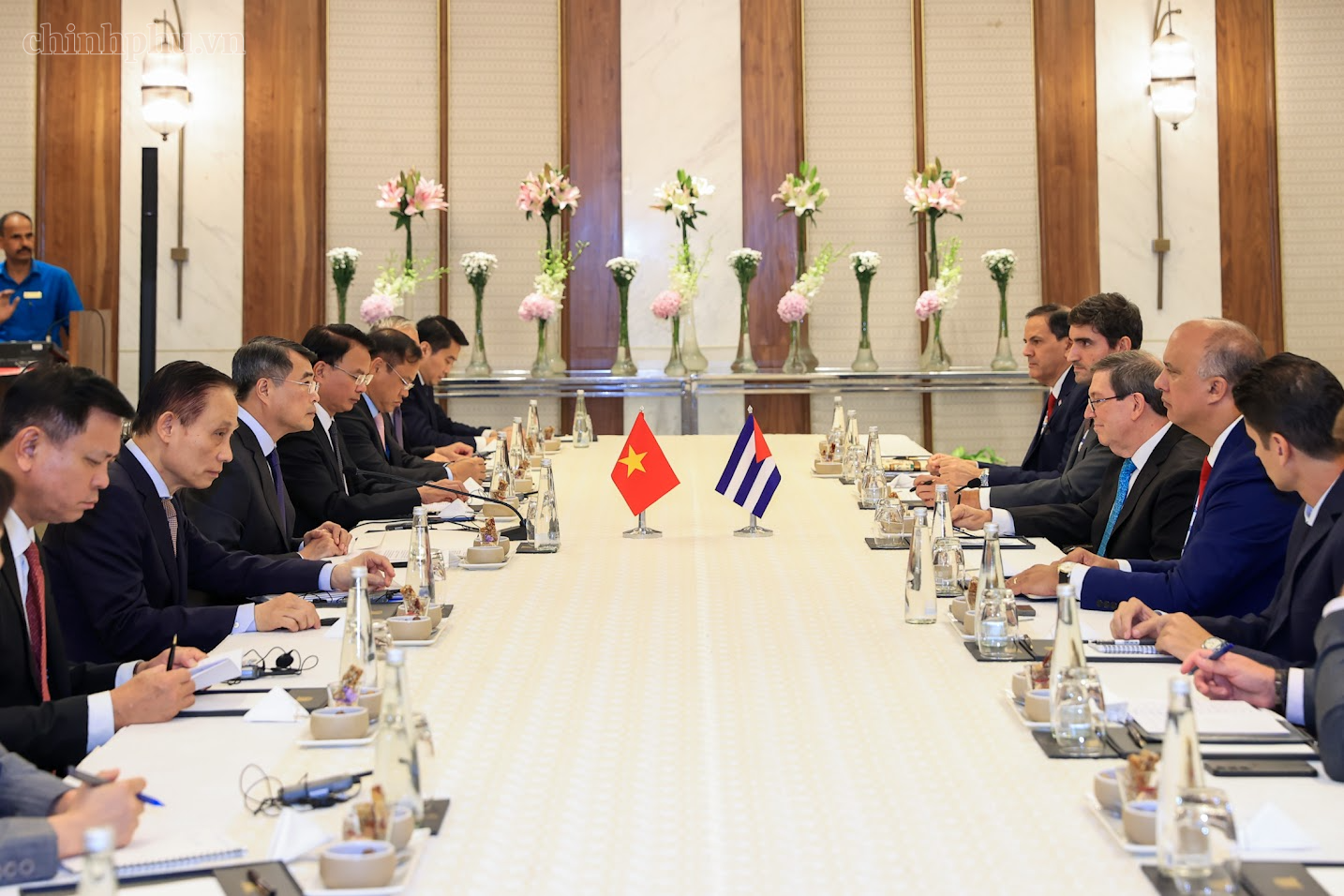 Thủ tướng Lê Minh Hưng tiếp Bộ trưởng Ngoại giao Cuba- Ảnh 2.