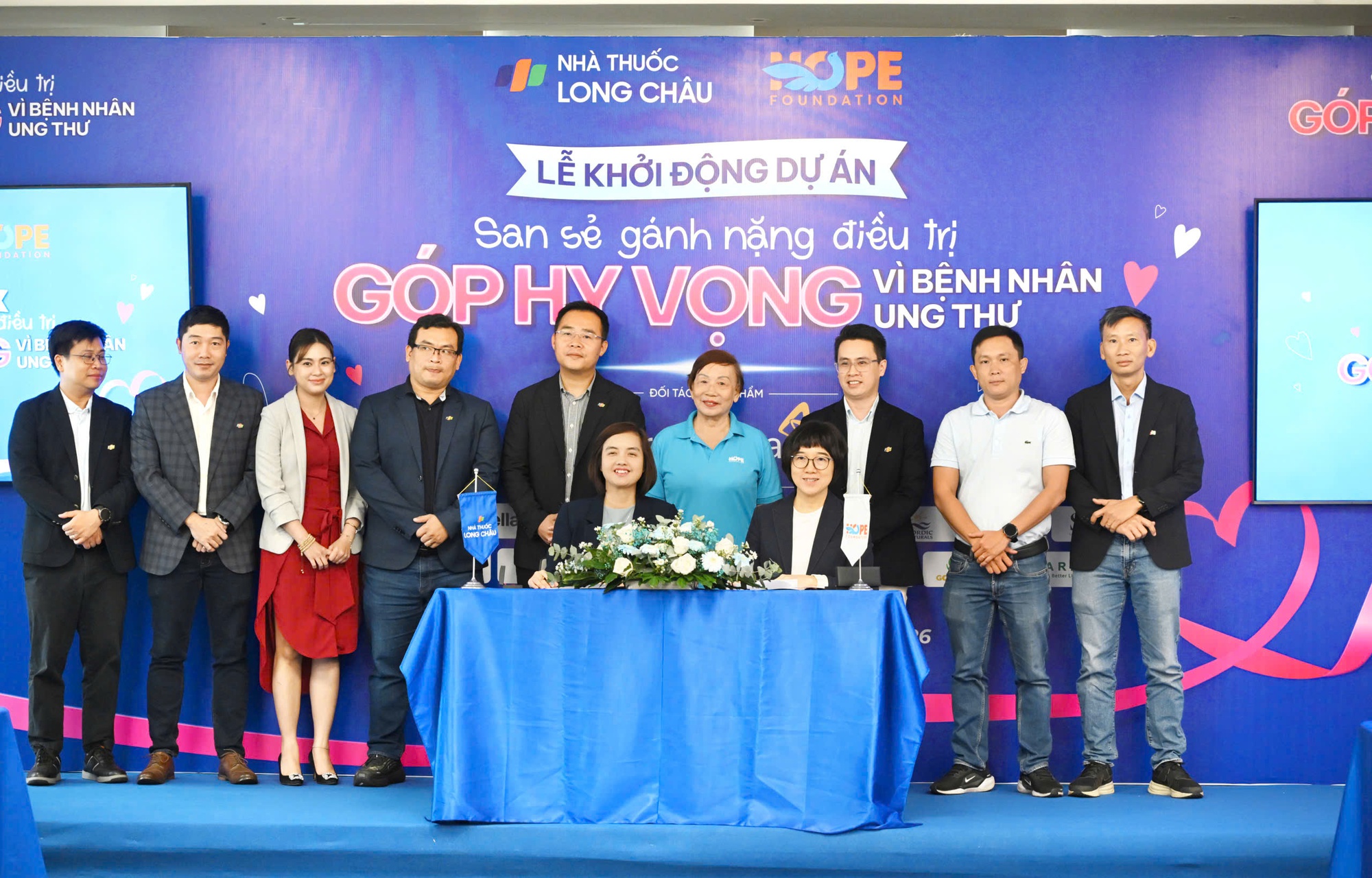 Long Châu, Quỹ Hope và các đối tác khởi động chương trình 'San sẻ gánh nặng vì bệnh nhân ung thư'- Ảnh 1.
