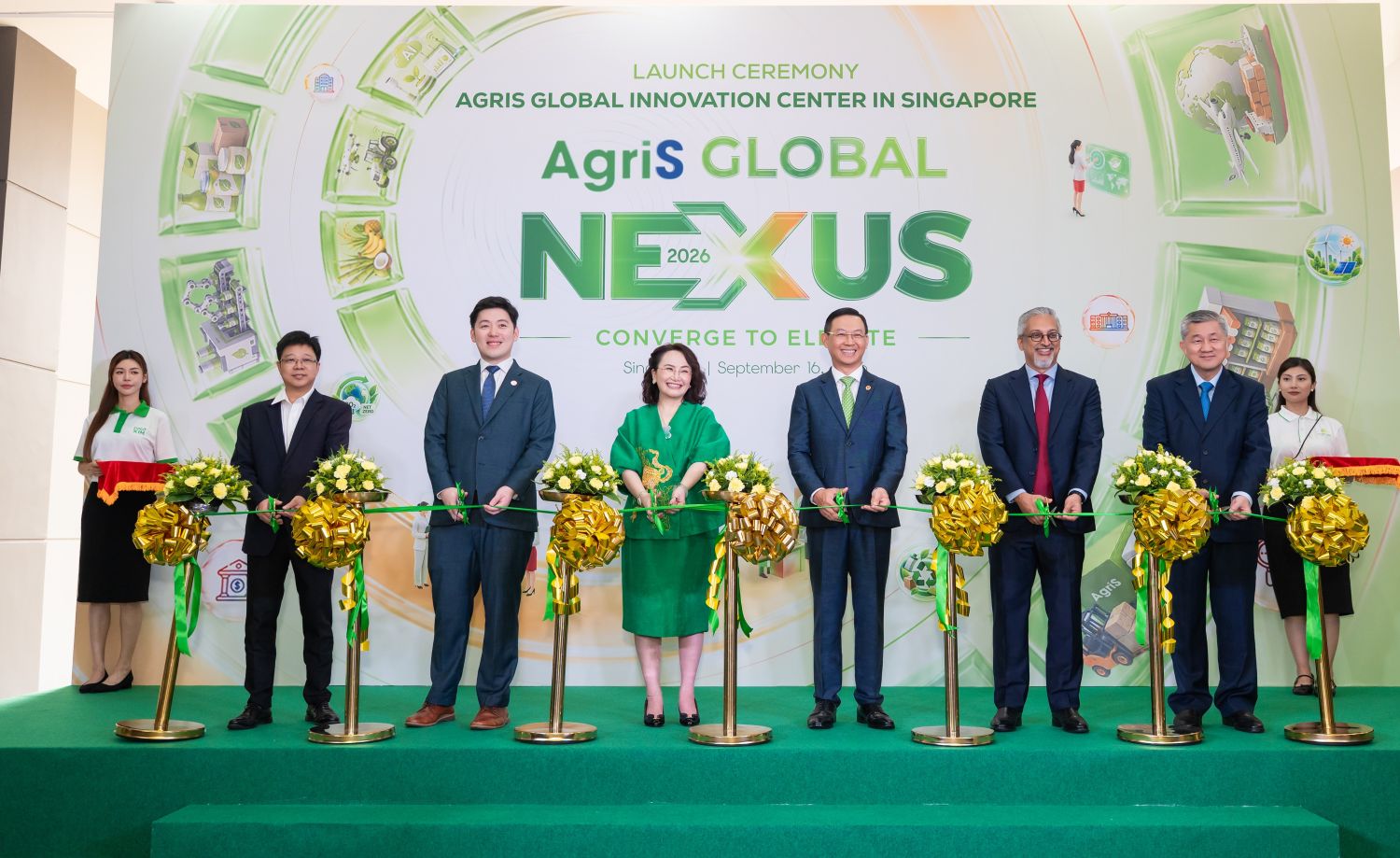 AgriS ra mắt Trung tâm Đổi mới sáng tạo toàn cầu tại Singapore- Ảnh 1.