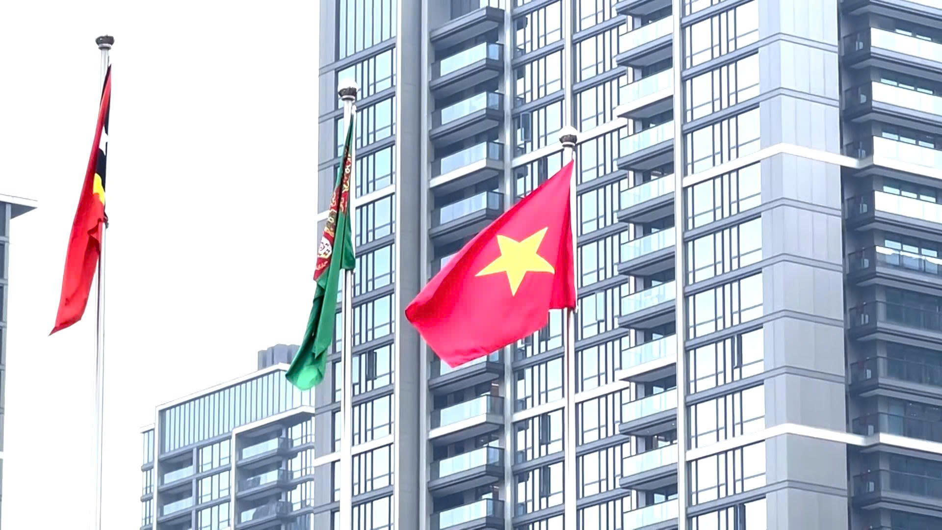 Quốc kỳ Việt Nam sẽ tung bay tại Lễ chào đón các đoàn tham dự ASIAD 20 - Ảnh 1.