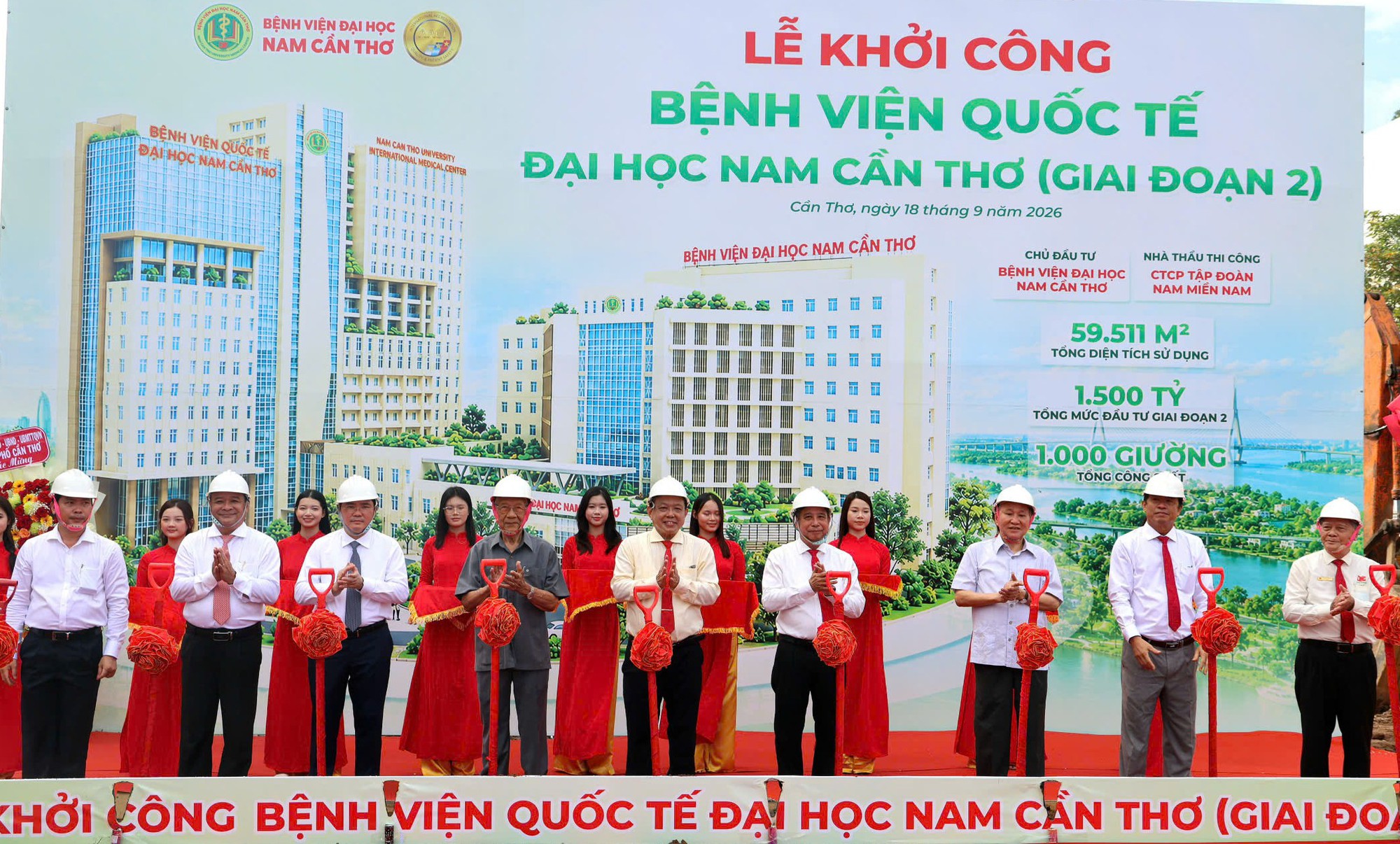 Cần Thơ khởi công 308 căn nhà ở xã hội, bệnh viện mở rộng lên 1.000 giường- Ảnh 2.