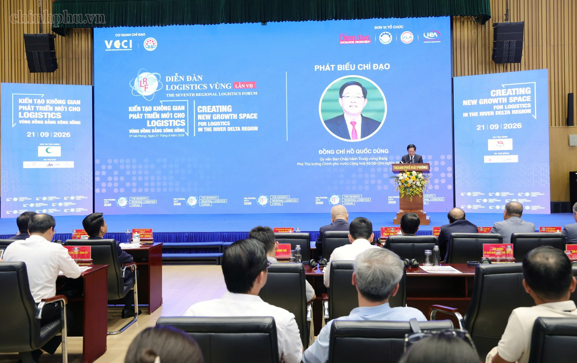 Phó Thủ tướng Hồ Quốc Dũng: Kiến tạo không gian phát triển mới cho logistics Vùng đồng bằng sông Hồng- Ảnh 5.