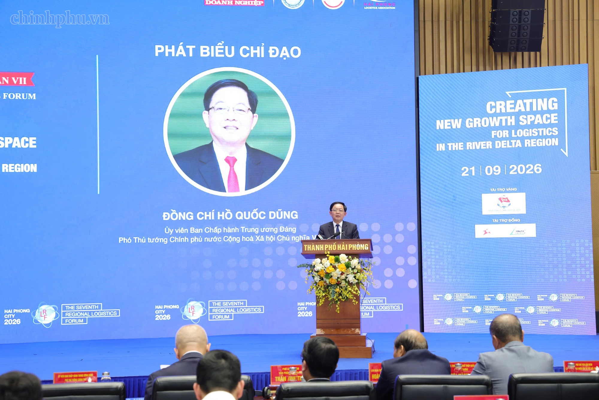 Phó Thủ tướng Hồ Quốc Dũng: Kiến tạo không gian phát triển mới cho logistics Vùng đồng bằng sông Hồng- Ảnh 6.
