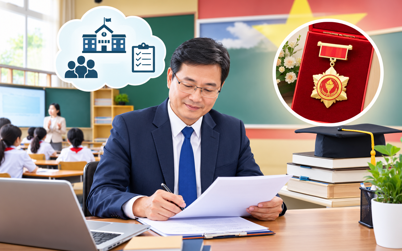 Điều kiện công nhận Nhà giáo ưu tú đối với Hiệu trưởng