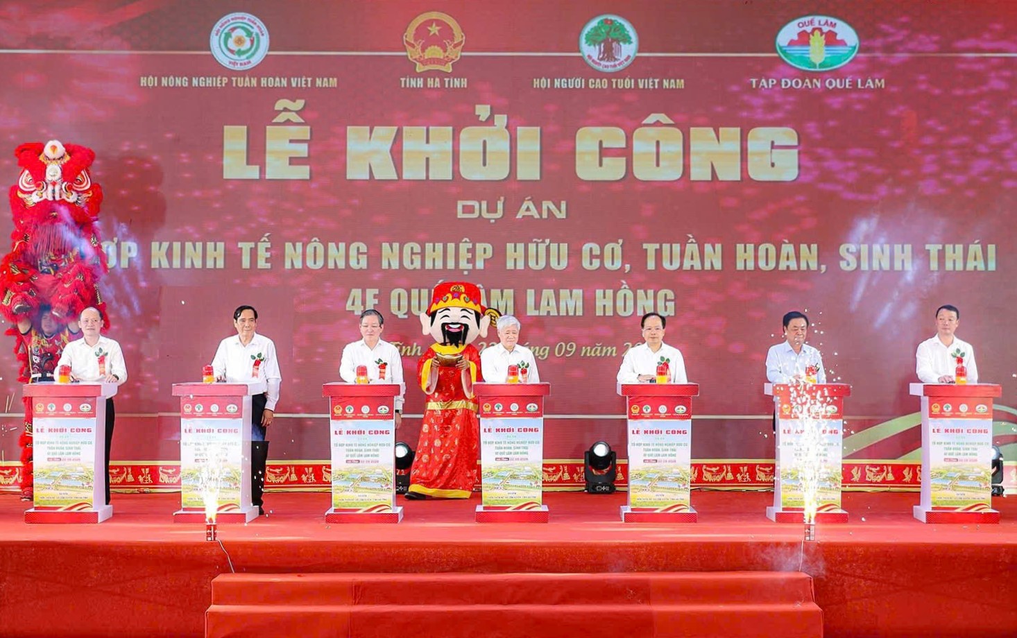 Hà Tĩnh khởi công tổ hợp kinh tế nông nghiệp hữu cơ gần 1.300 tỷ- Ảnh 2.