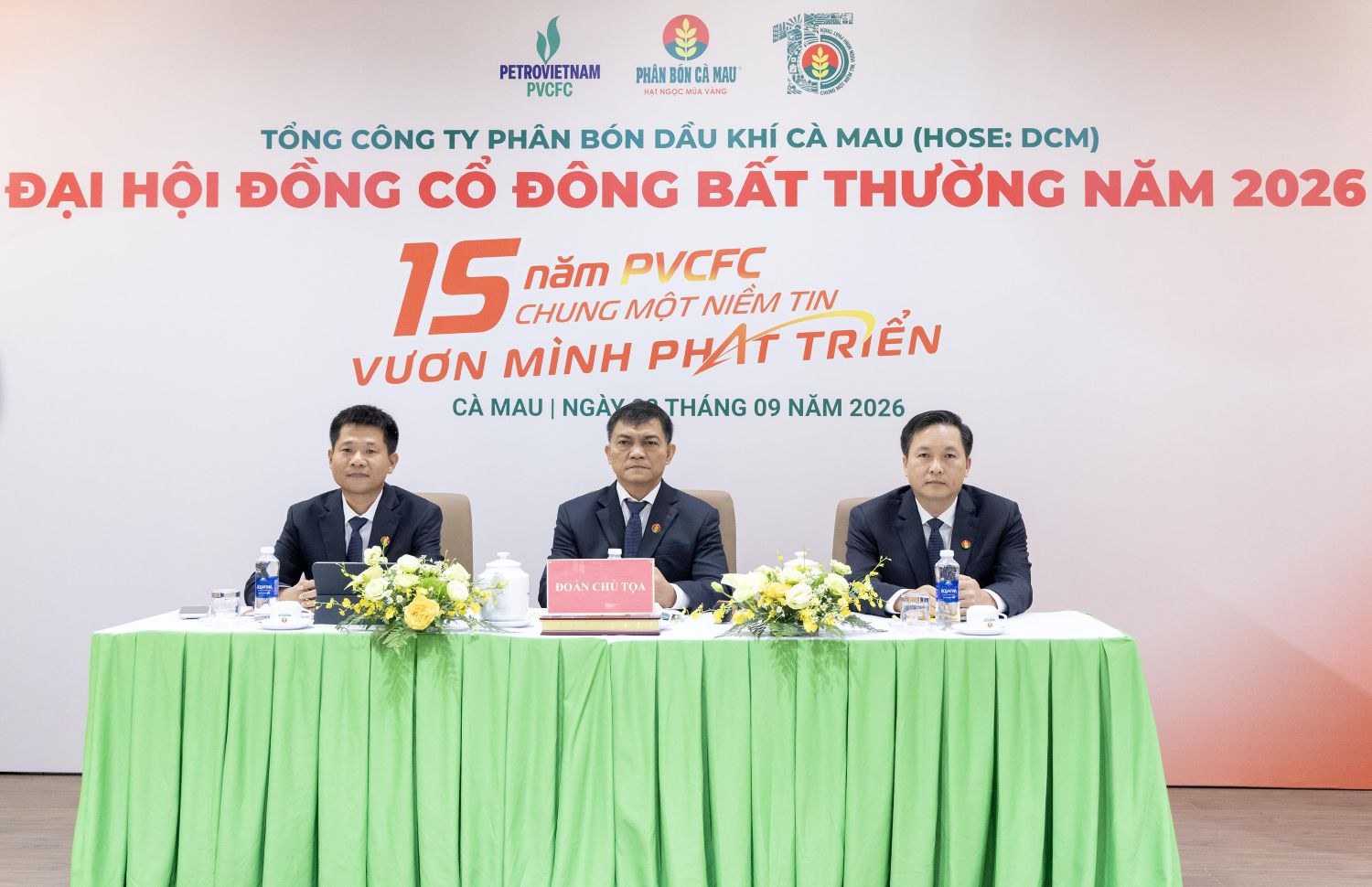 PVCFC thông qua các quyết sách quan trọng tại Đại hội Cổ đông bất thường 2026- Ảnh 1.
